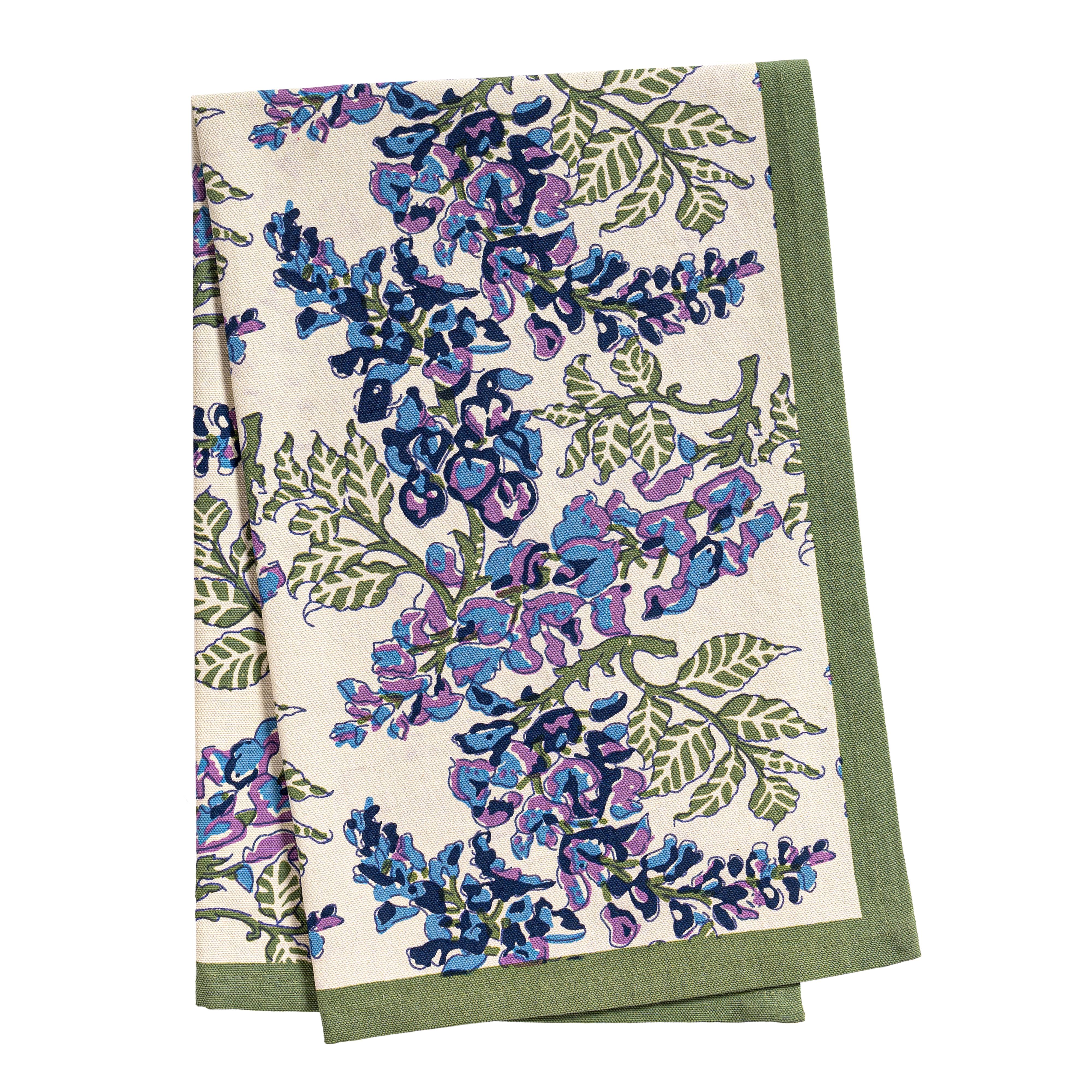 couleur-nature-wisteria-torchons-cuisine-vert-bleu-lot-3 image 2