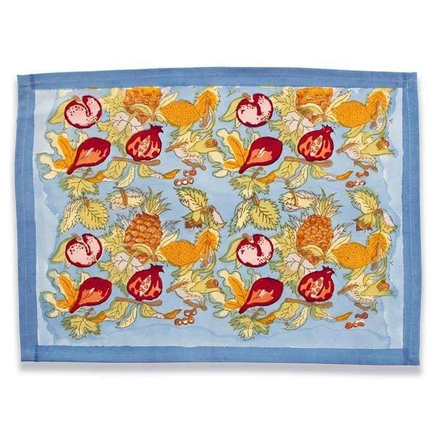 couleur-nature-tutti-frutti-set-table-bleu-rouge-lot-6 image 1