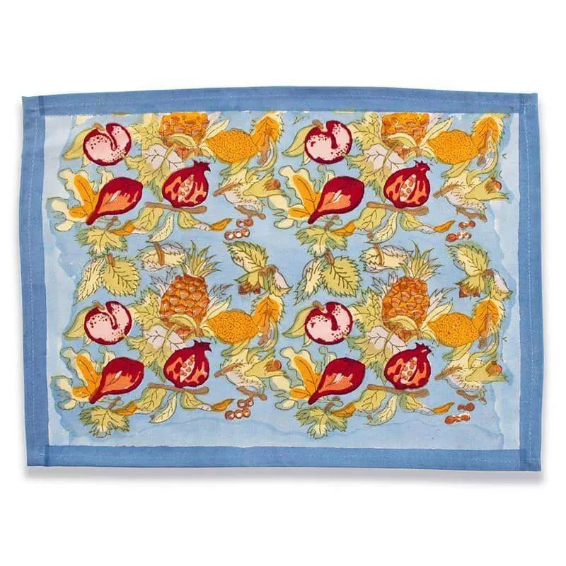 couleur-nature-tutti-frutti-set-table-bleu-rouge-lot-6 image 1
