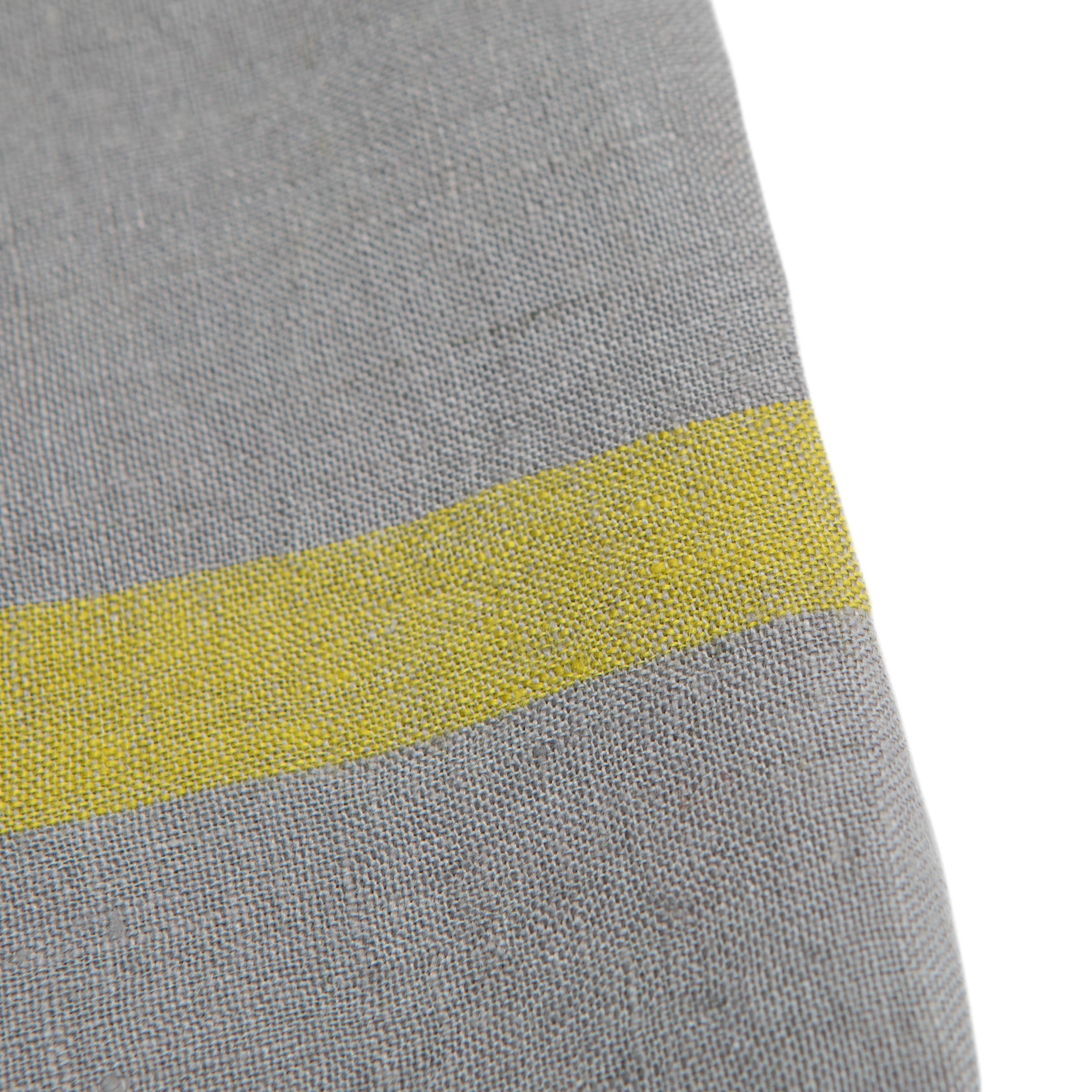 couleur-nature-lin-lav-serviette-gris-lime-lot-de-4 image 2