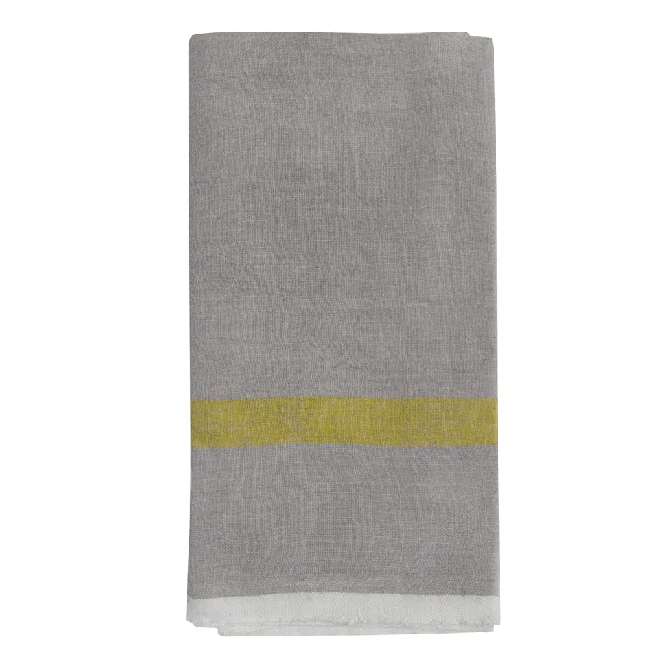 couleur-nature-laundered-torchon-gris-lime-lot-2-lin image 1