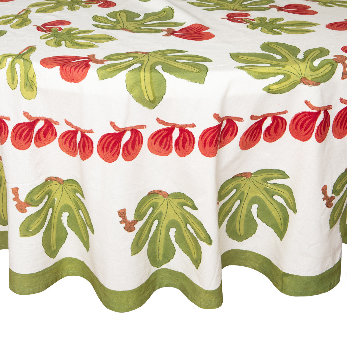 couleur-nature-fig-nappe-coton-rouge-vert-ivoire image 5