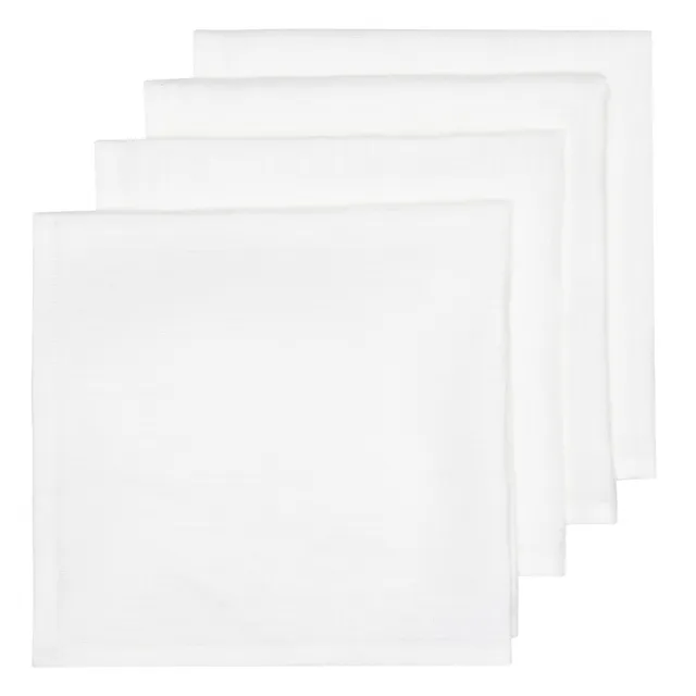 couleur-nature-palma-serviette-lin-blanc-20x20-lot-4 image 1