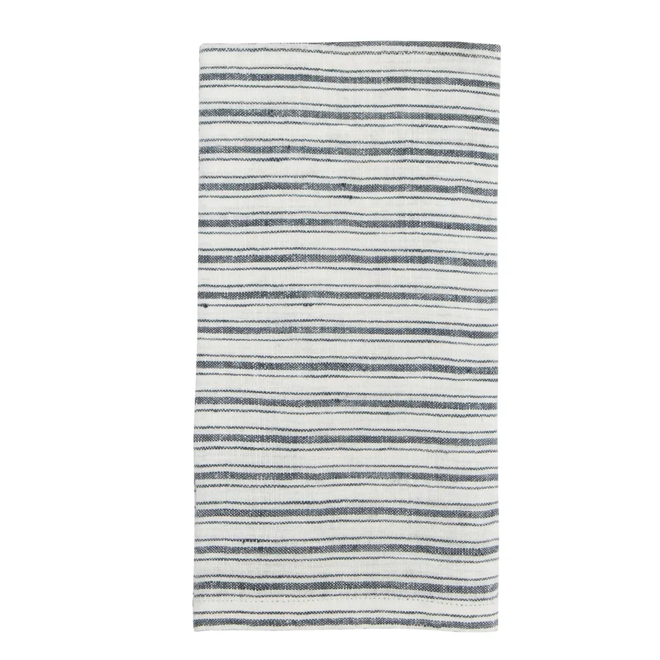 couleur-nature-boat-stripe-torchon-lin-blanc-bleu-lot-2 image 1