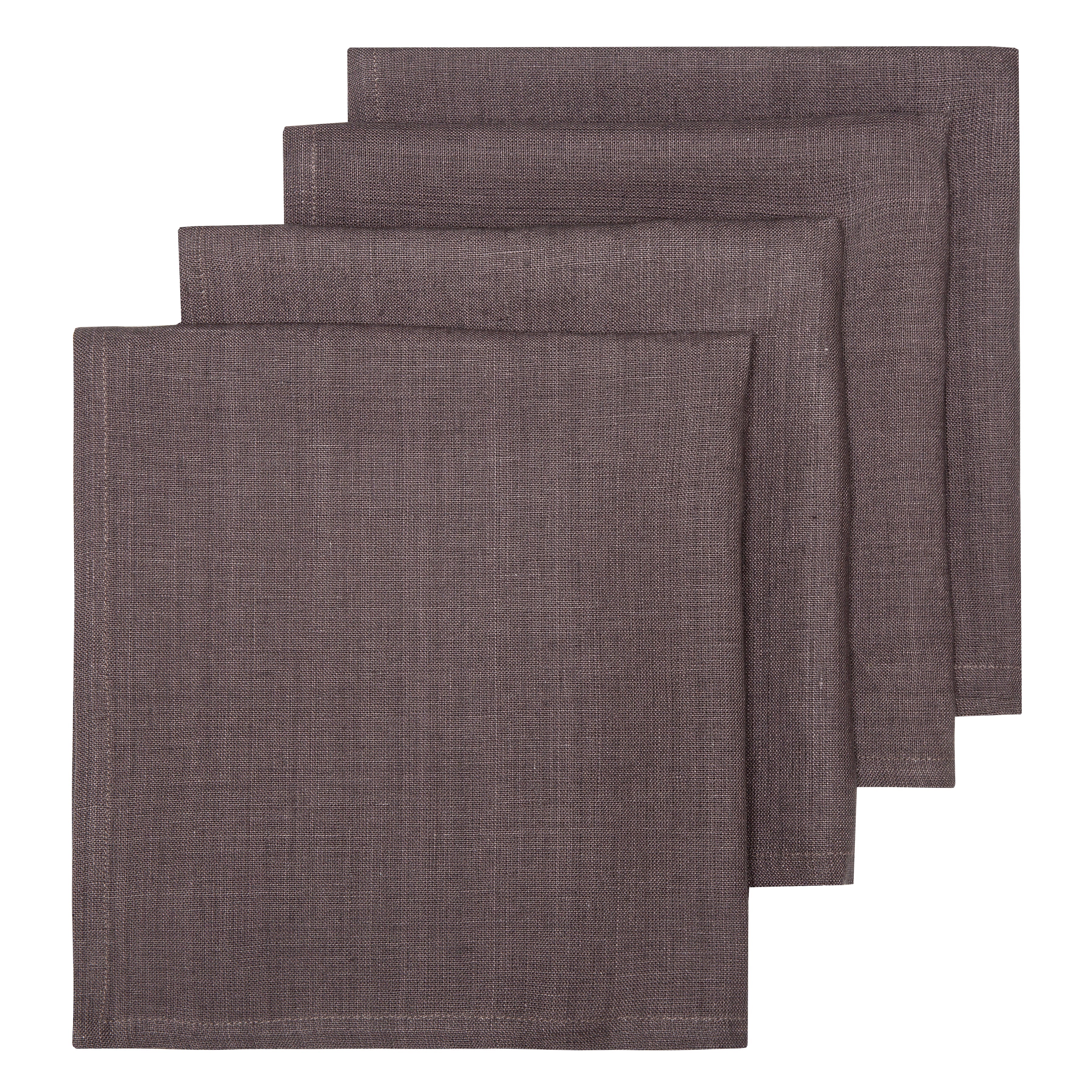 couleur-nature-palma-serviettes-gris-lavande-lot-4-lin-belge-20 image 1