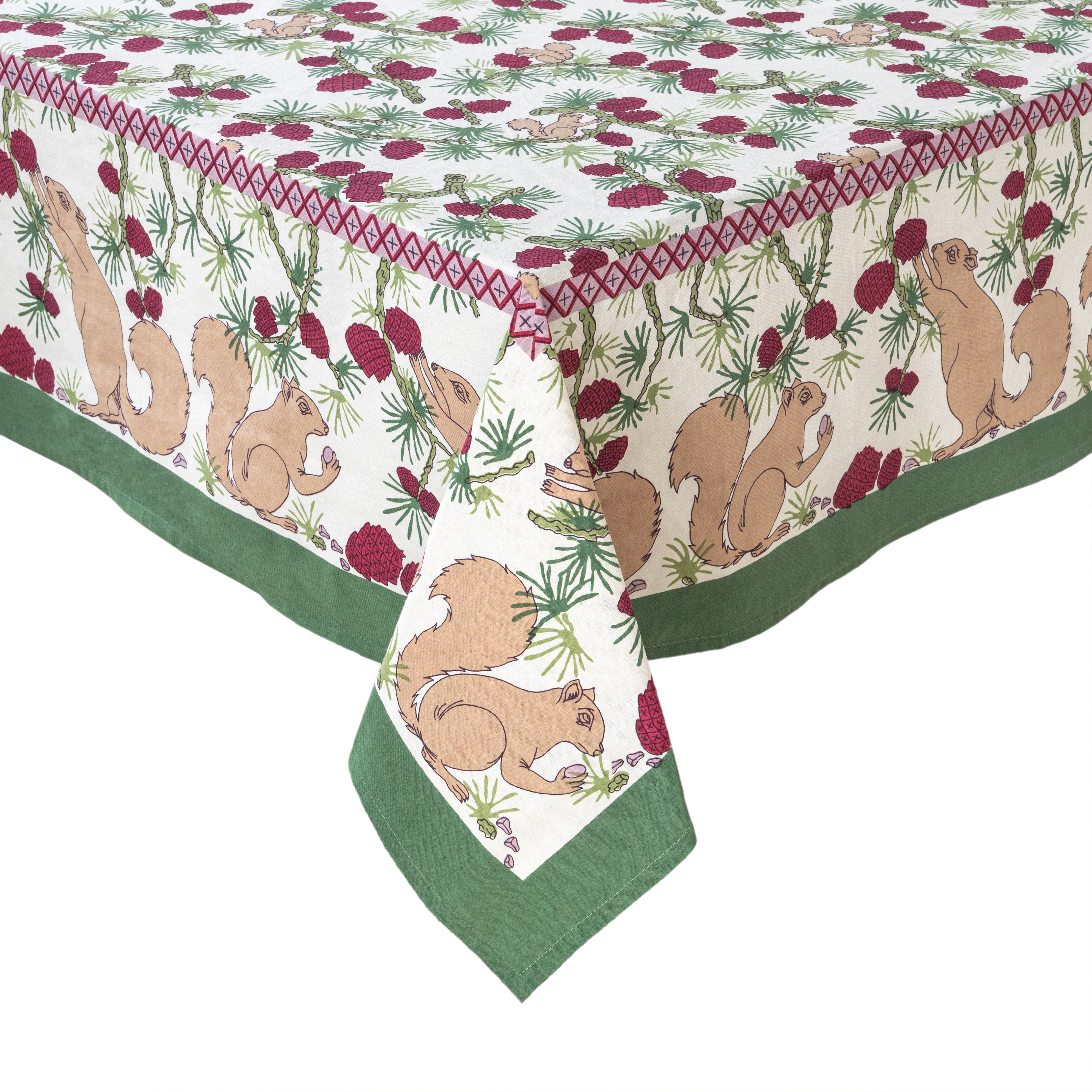 couleur-nature-french-tablecloths-nappe-cureuil-rouge-lot image 5