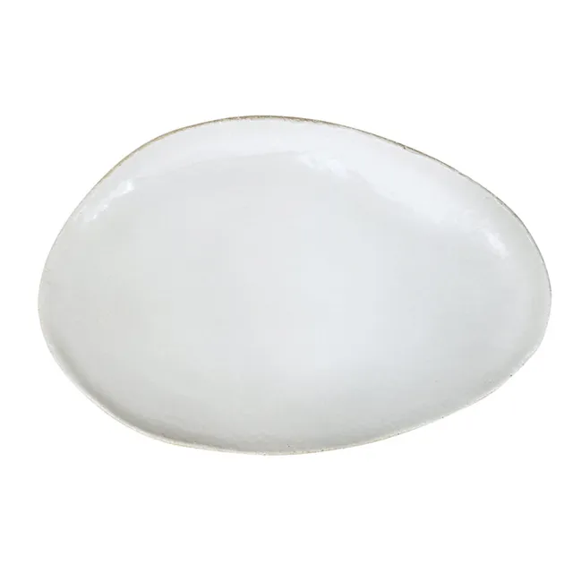 jars-r-fectoire-plat-ovale-l-blanc-en-c-ramique image 1