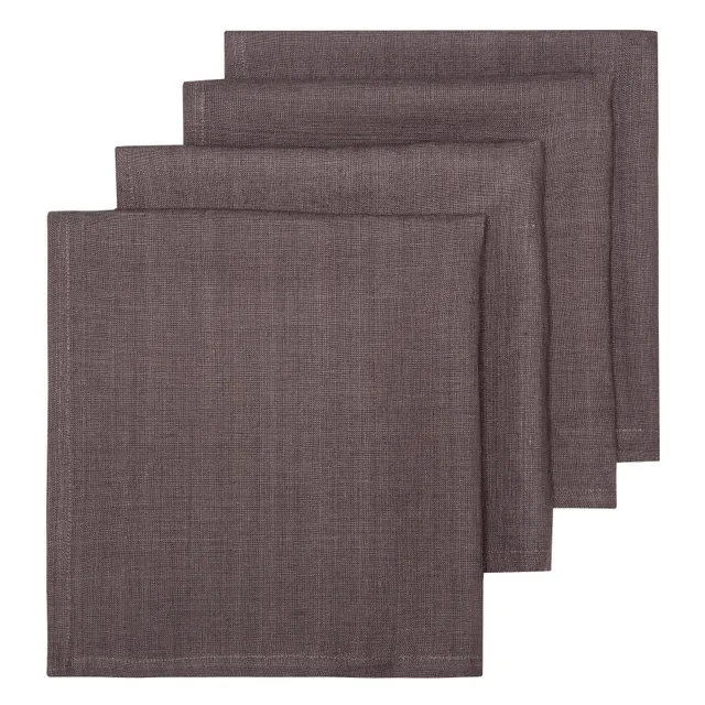 couleur-nature-palma-serviettes-gris-lavande-lot-4-lin-belge-20 image 1