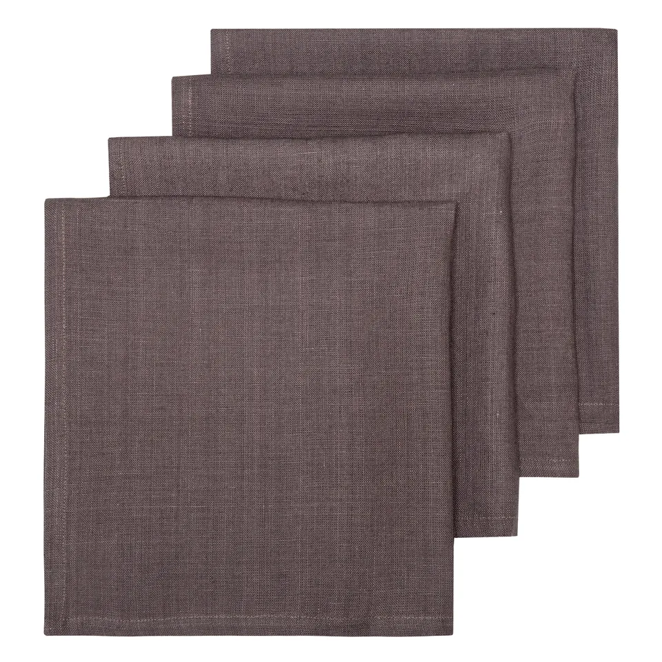 couleur-nature-palma-serviettes-gris-lavande-lot-4-lin-belge-20 image 1
