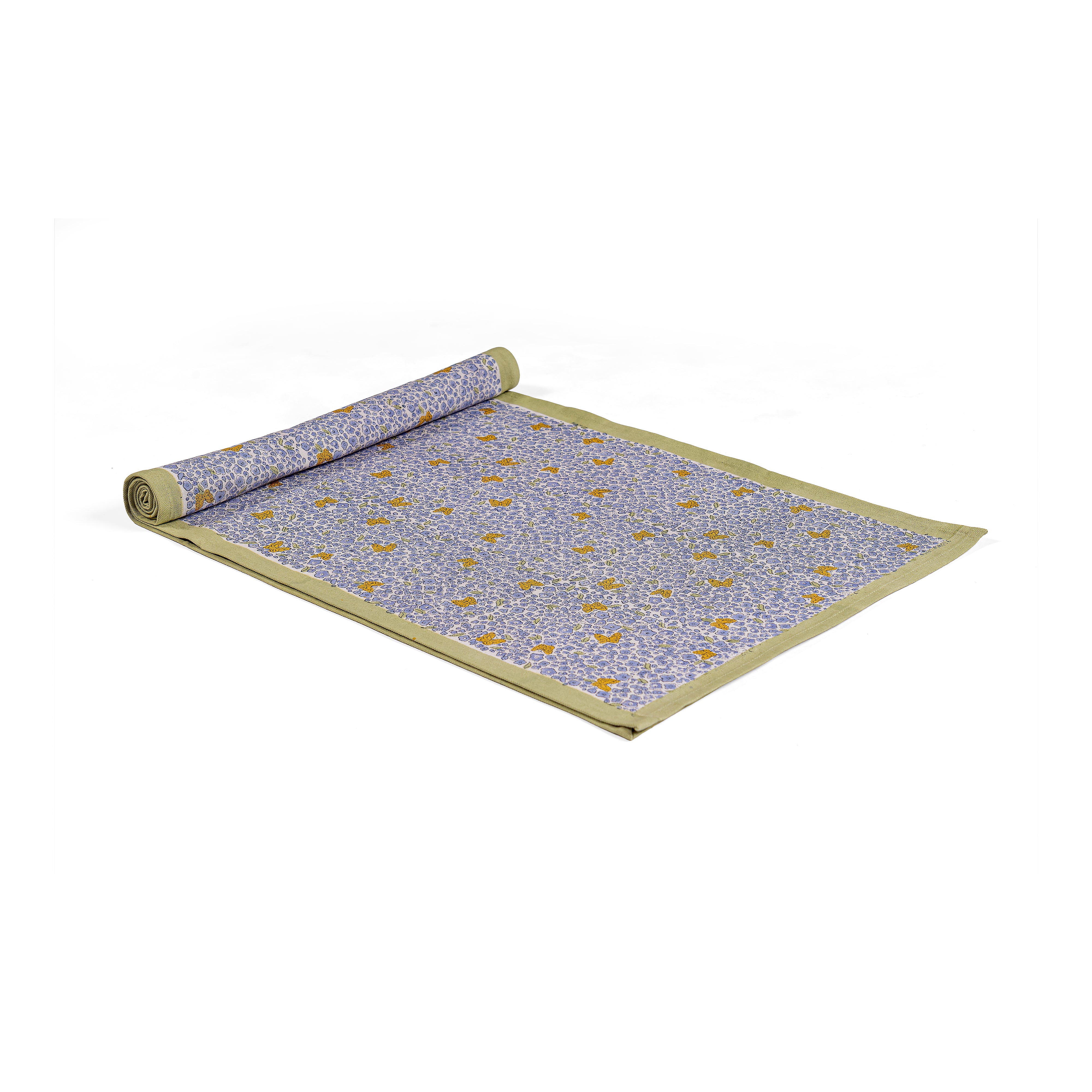 couleur-nature-lavender-chemin-table-violet-16x72-coton image 1