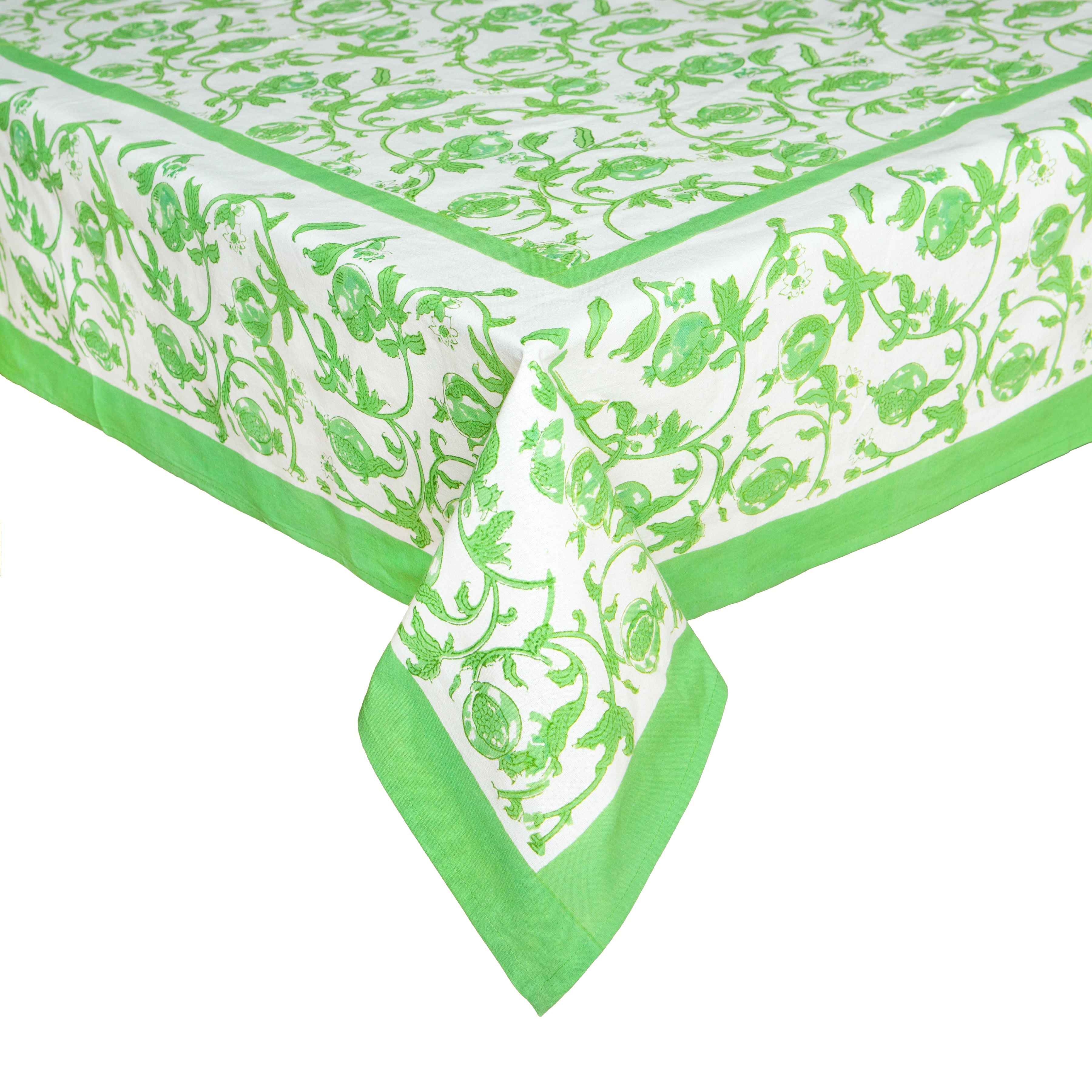 couleur-nature-granada-parrot-green-nappe-verte-71-x-106 image 1