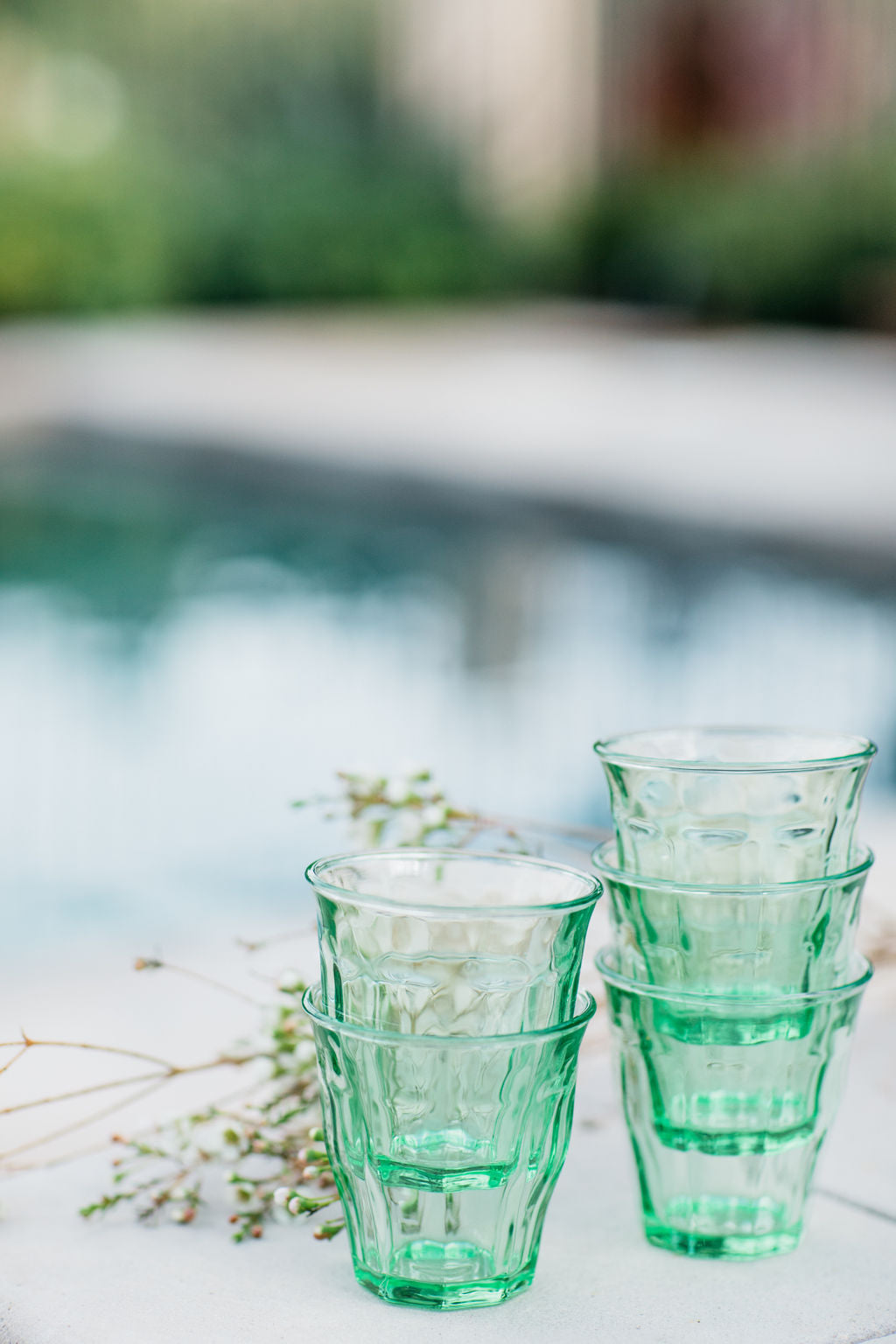 couleur-nature-bistro-verres-verts-8-oz-lot-de-6 image 4