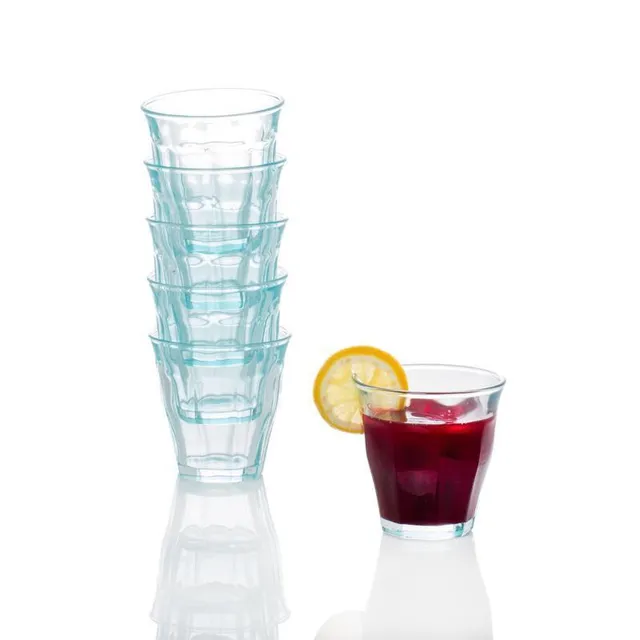 couleur-nature-bistro-verres-bleus-lot-6-verre-souffl-25-cl image 1