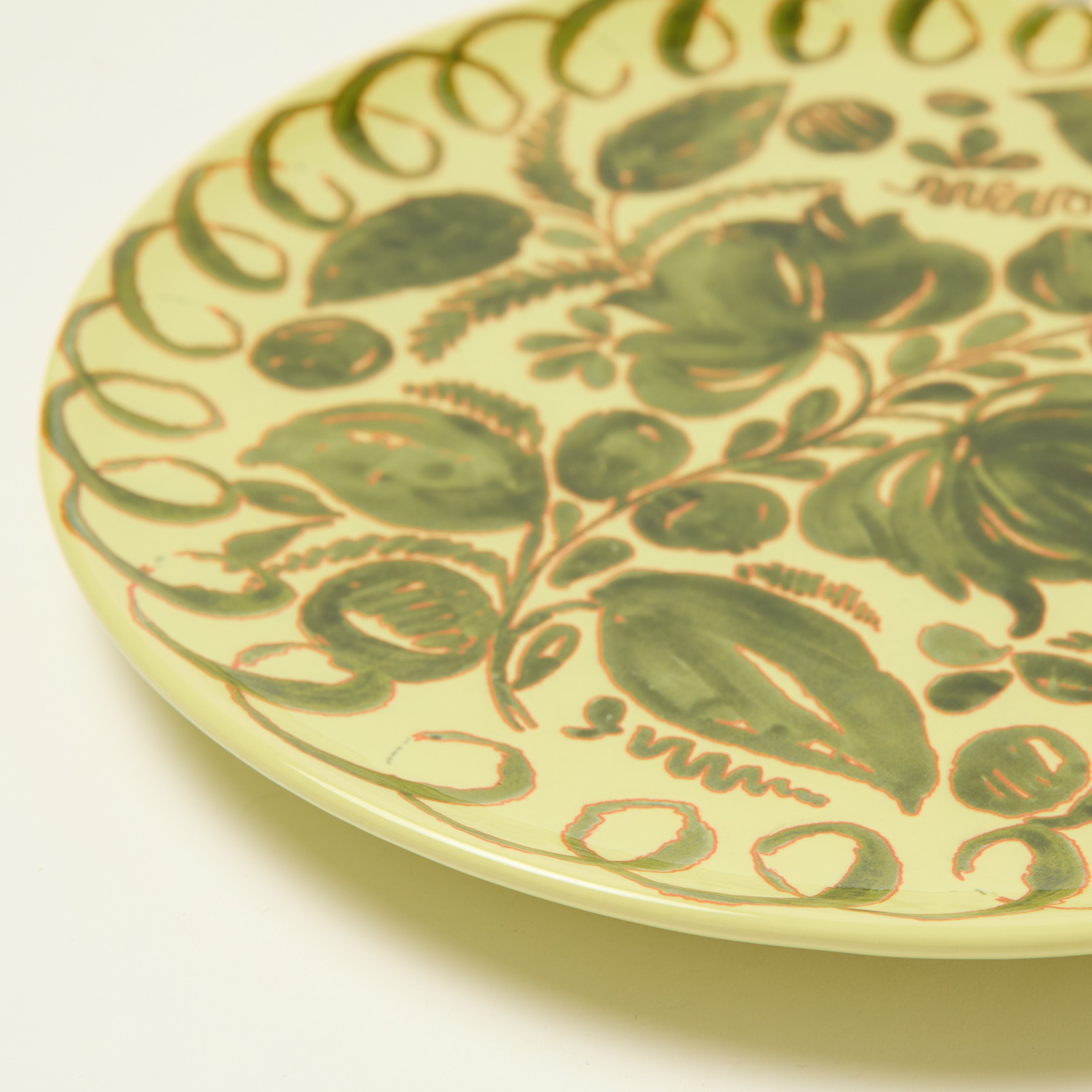 couleur-nature-amalfi-assiette-c-ramique-vert-lime-27-cm image 2