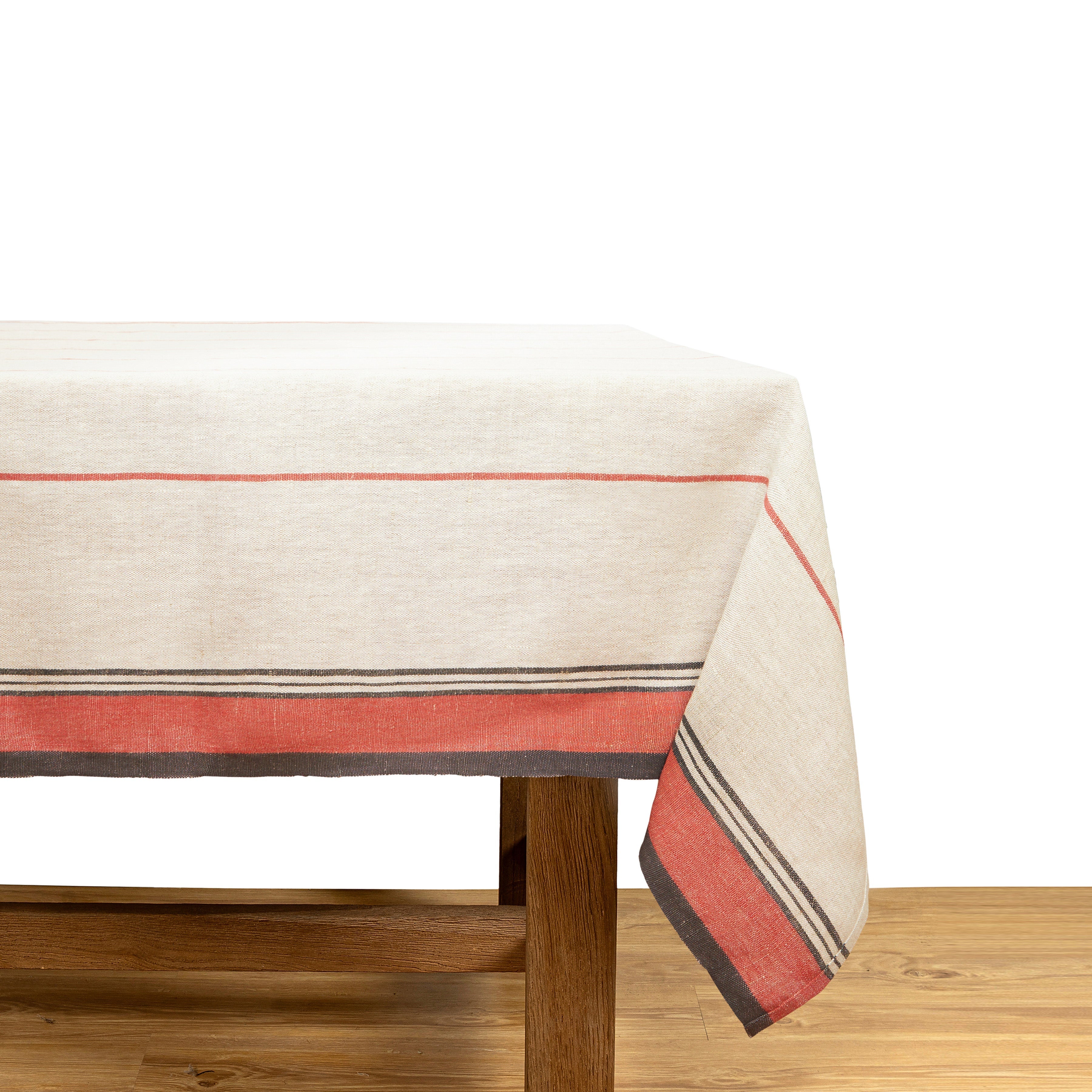 couleur-nature-eze-nappe-lin-coton-ivoire-rouge-60x90 image 7