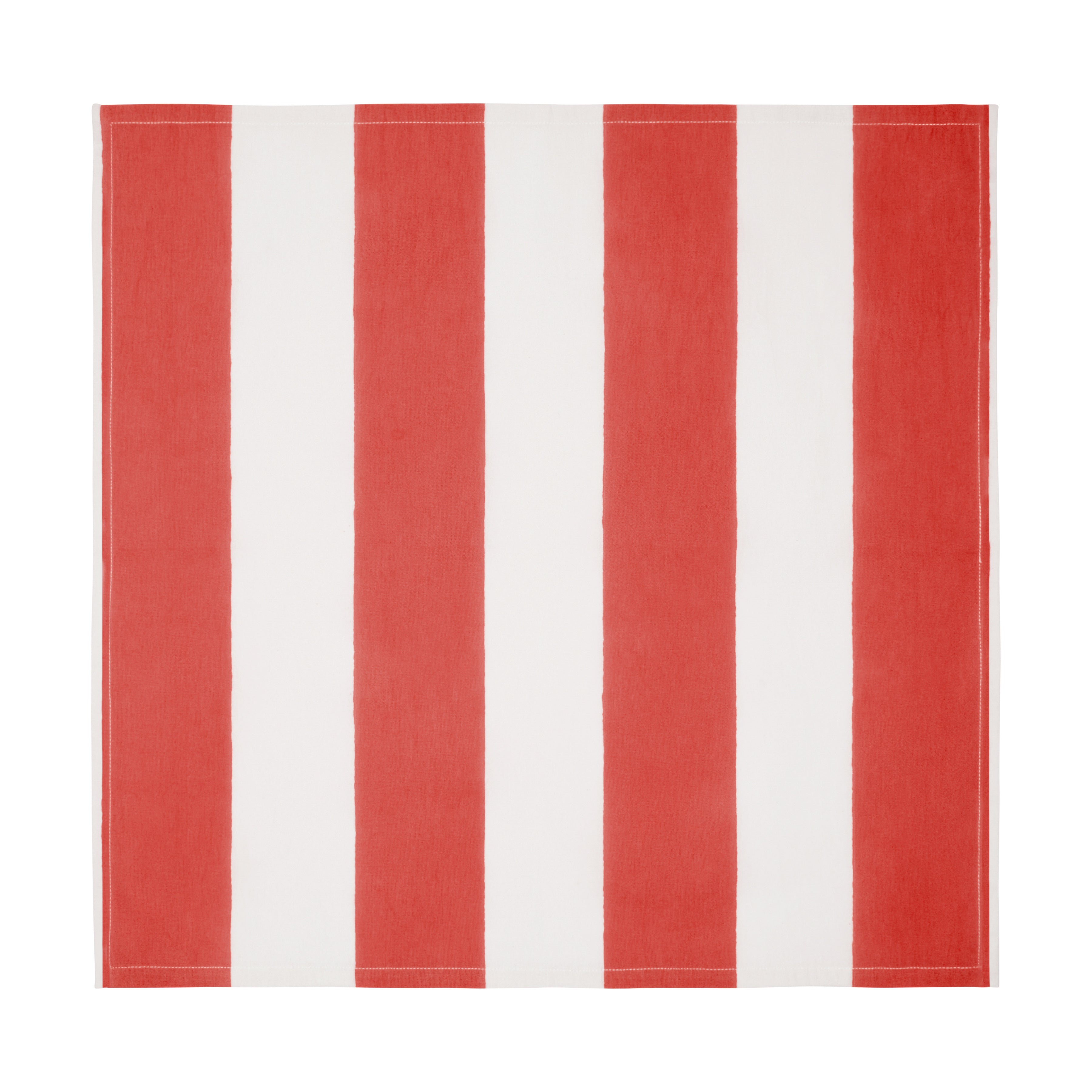 couleur-nature-st-tropez-serviettes-rayures-rouges-lot-6 image 3