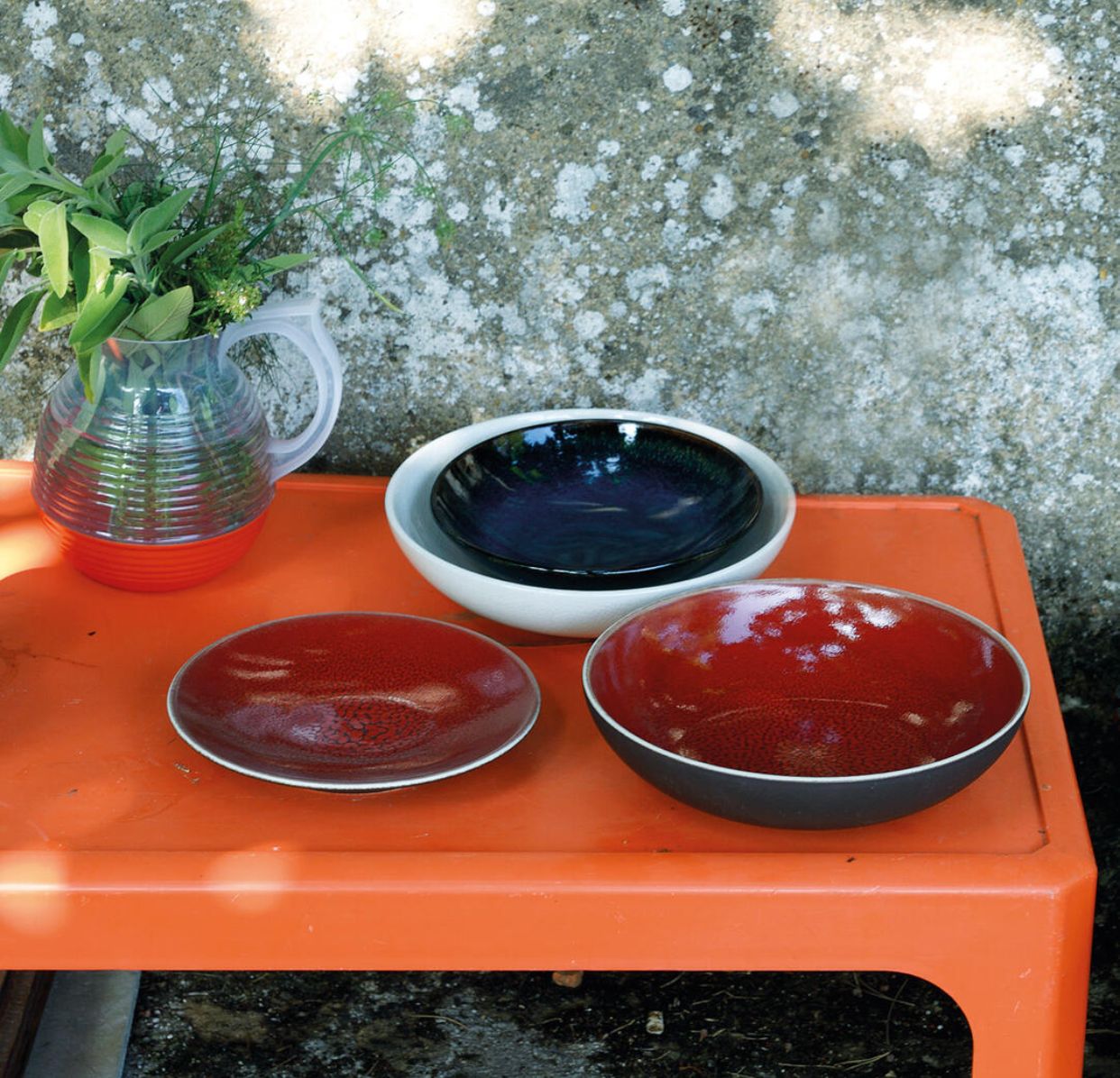 jars-r-fectoire-centre-de-table-cerise-saladier-g-ant-rouge image 2