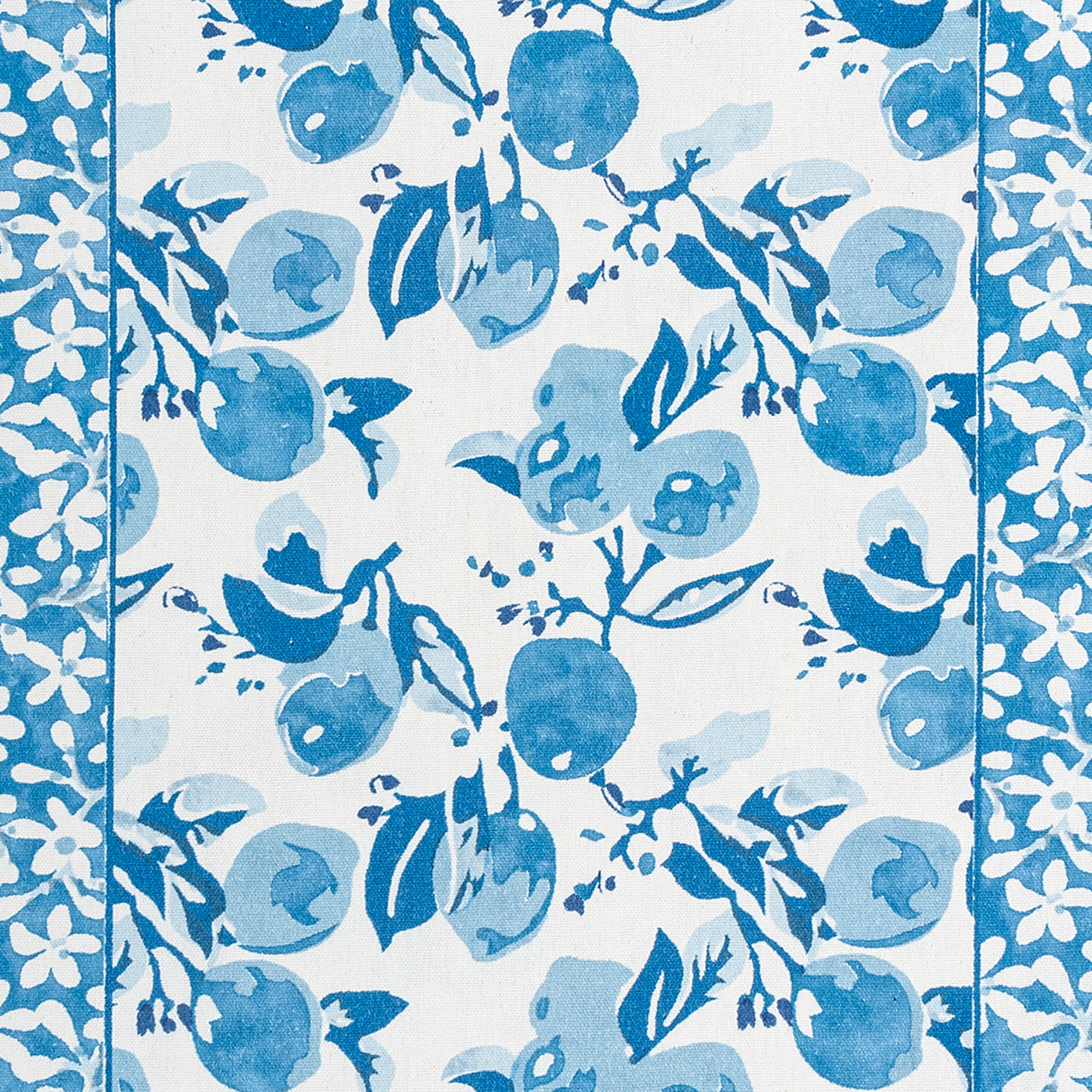 couleur-nature-citron-chemin-de-table-bleu-coton-16x72 image 4