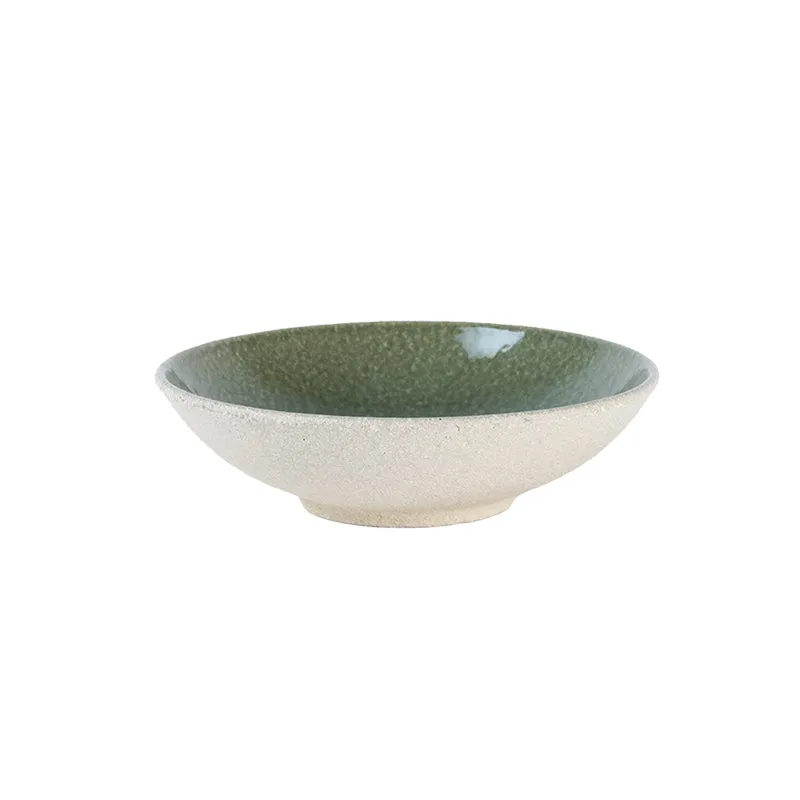 jars-garrigue-assiette-creuse-s-thym-c-ramique-verte image 1