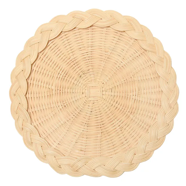 couleur-nature-braided-weave-set-de-table-raphia-lot-de-5 image 1