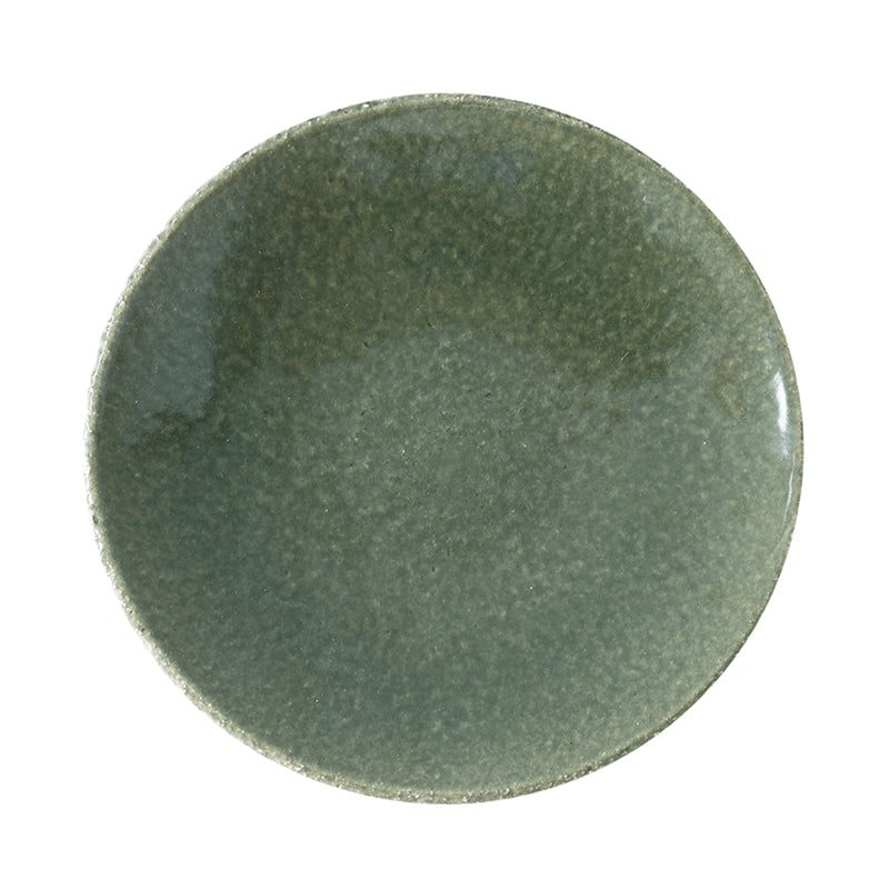 jars-garrigue-assiette-plate-thym-assiette-c-ramique-vert-brillant image 1