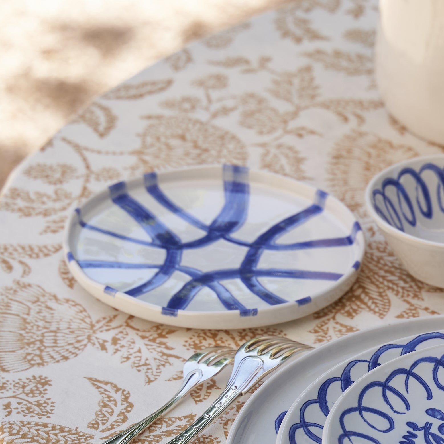 couleur-nature-amalfi-assiette-ap-ritif-blanc-bleu-7-1 image 2