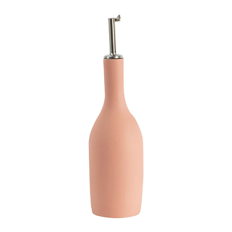 jars-cantine-huilier-rhubarbe-c-ramique-rose-mat image 1