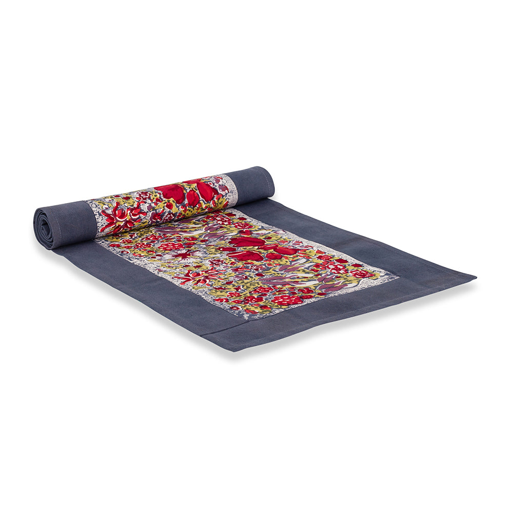 couleur-nature-jardin-chemin-de-table-rouge-gris-40x183-cm image 1