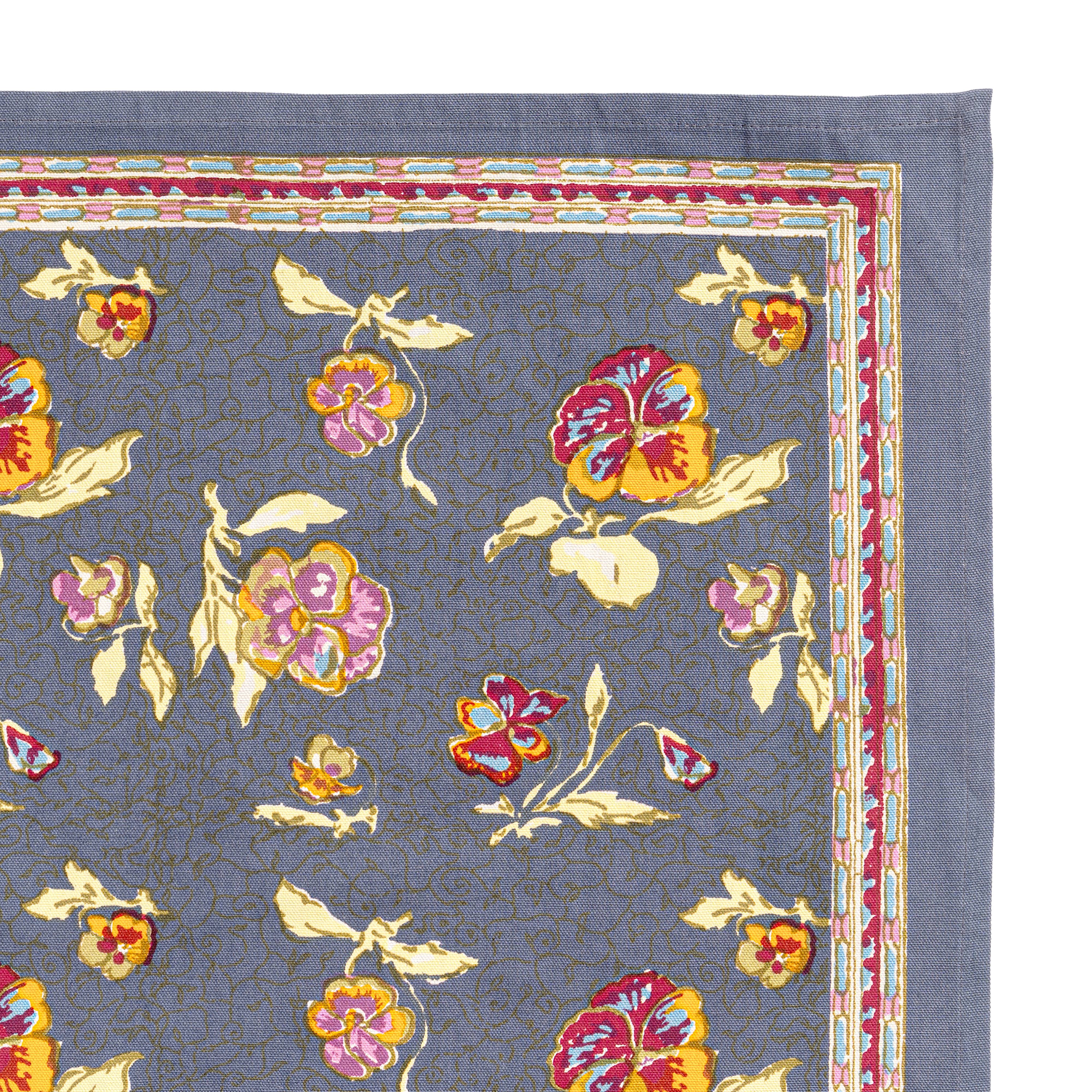couleur-nature-pansy-torchons-cuisine-coton-lot-de-3-rouge-gris image 5
