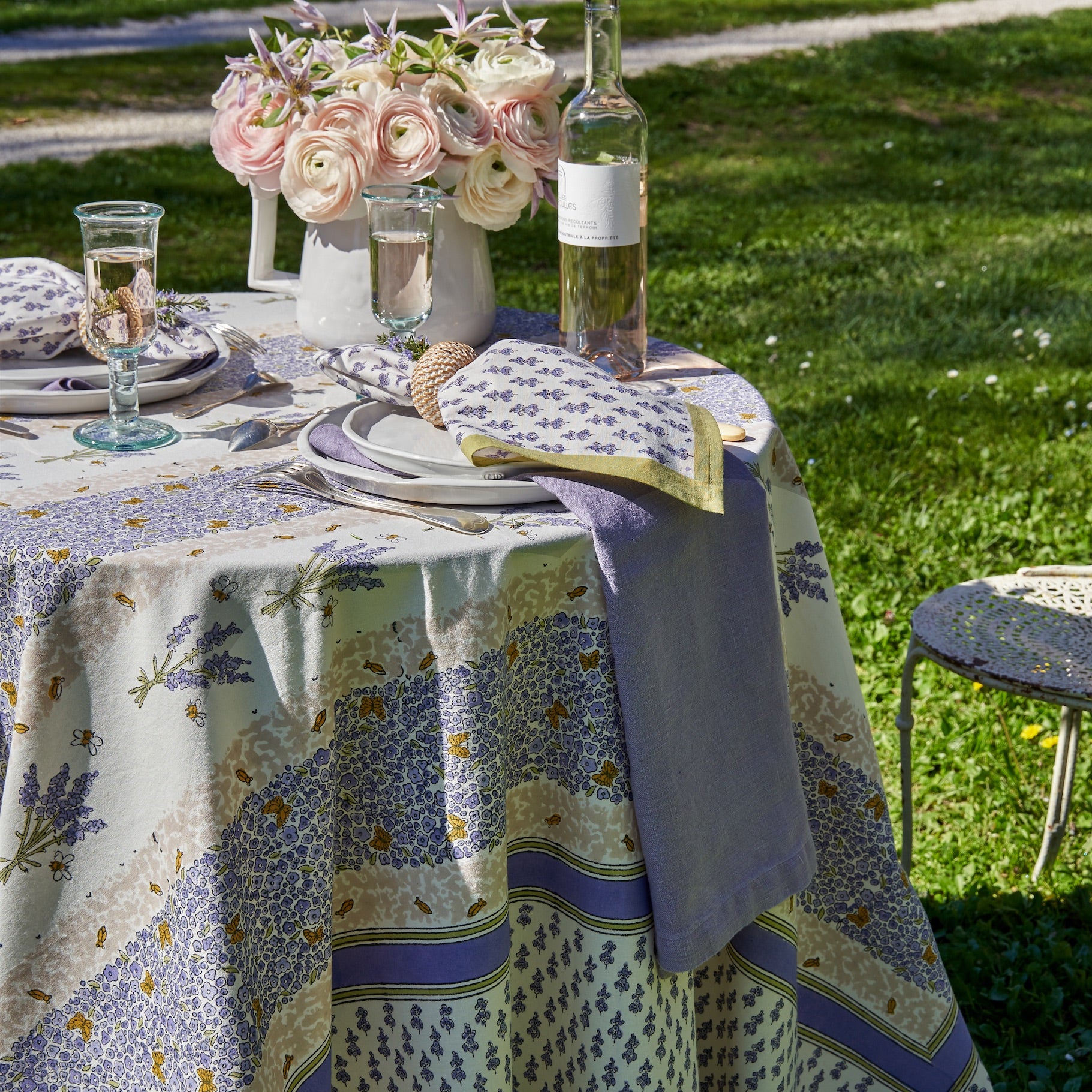 couleur-nature-lavender-bouquet-nappe-proven-ale-violette-lavande image 2