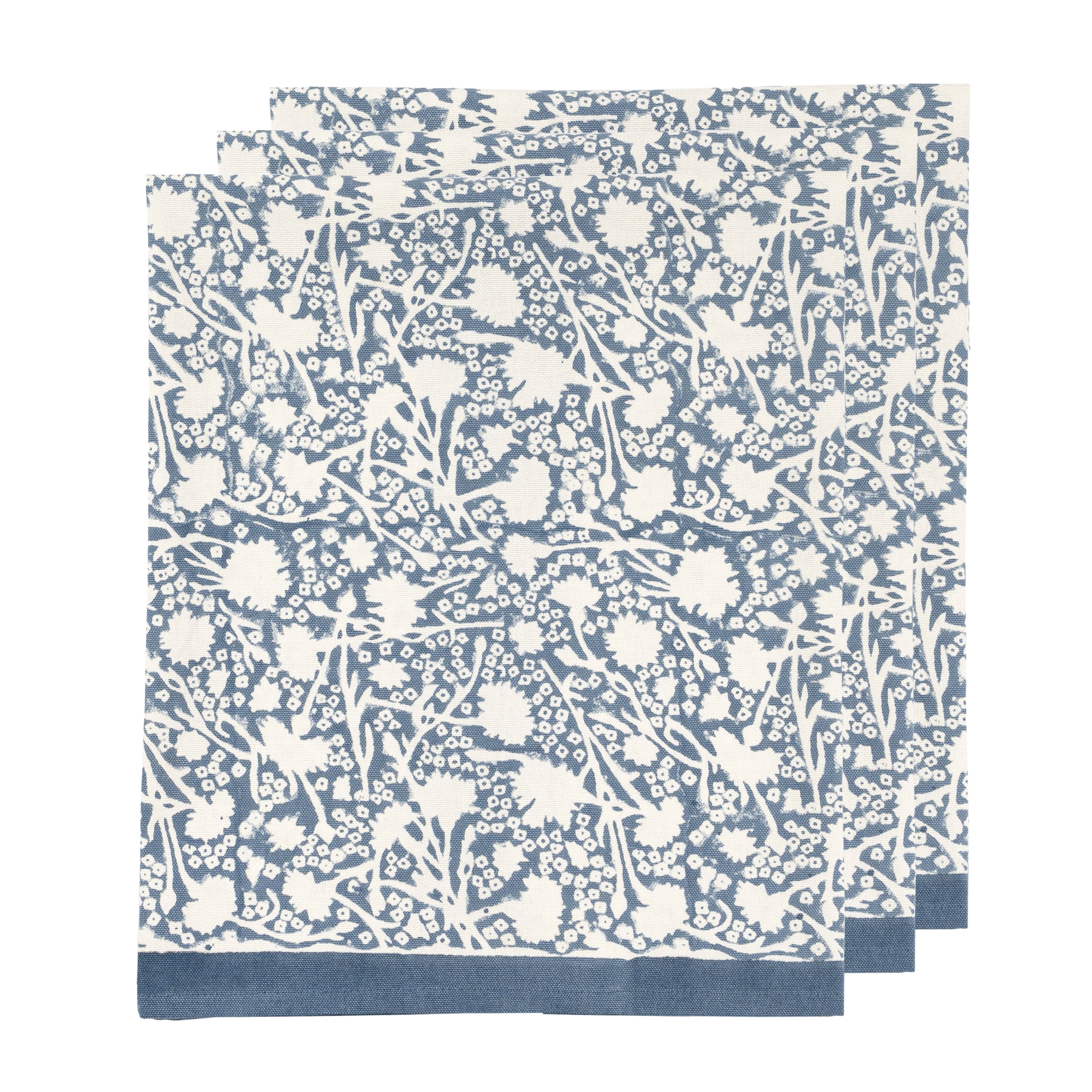 couleur-nature-meadows-torchon-bleu-lot-de-3-coton-proven-al image 2