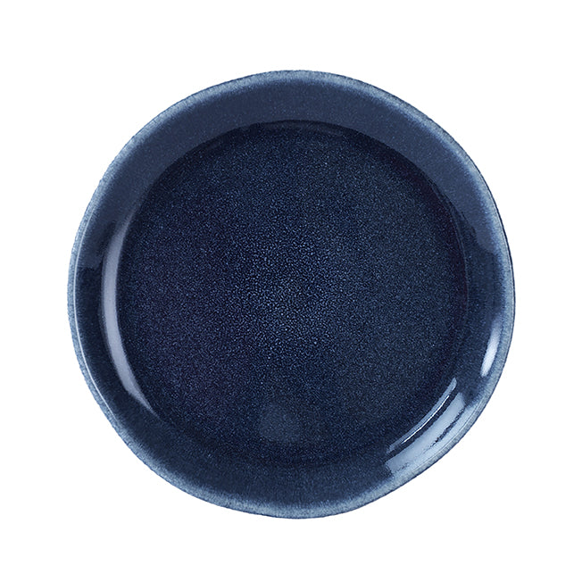 jars-tourron-assiette-dessert-bleu-nuit-craquel image 1