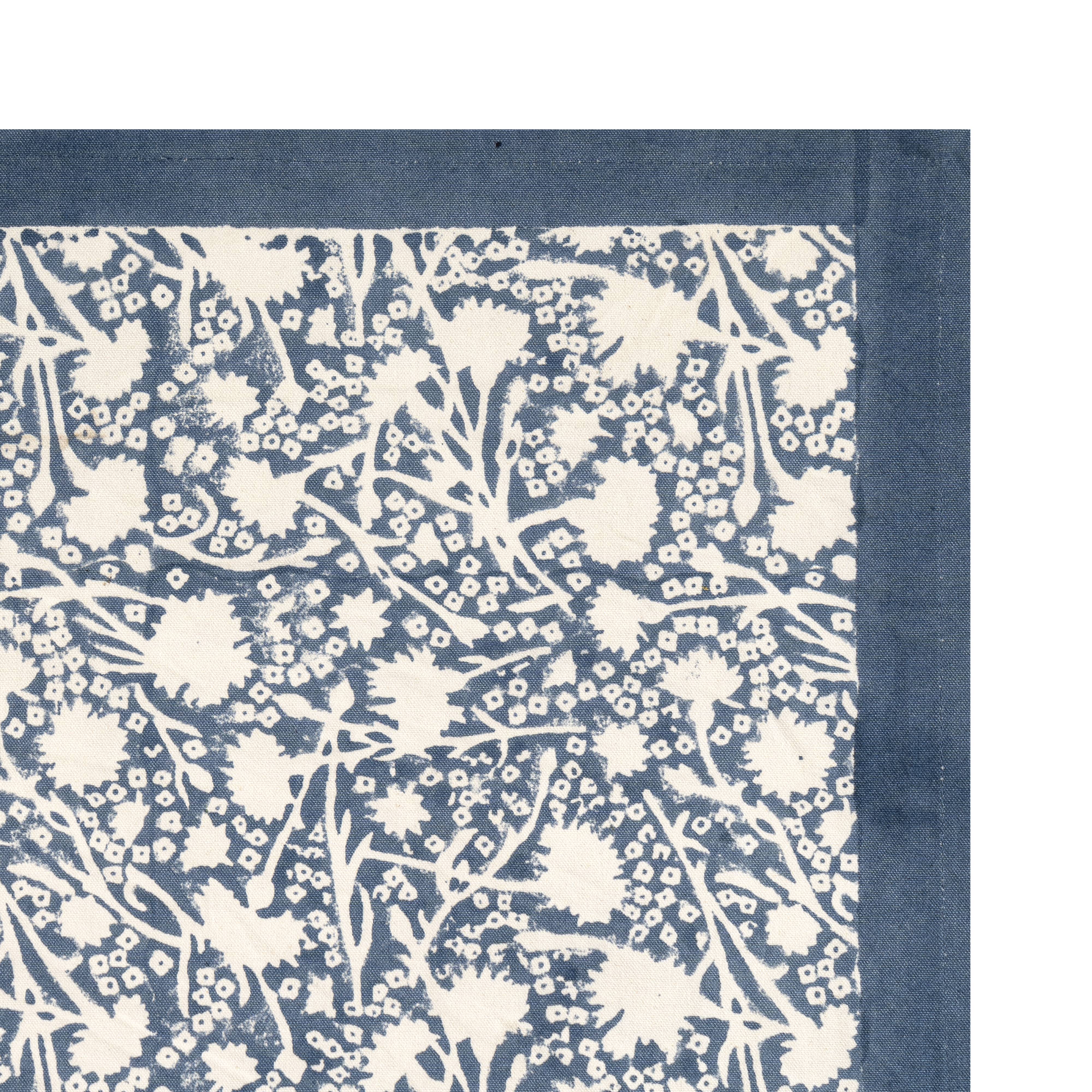 couleur-nature-meadows-bleu-sets-de-table-coton-lot-6 image 3