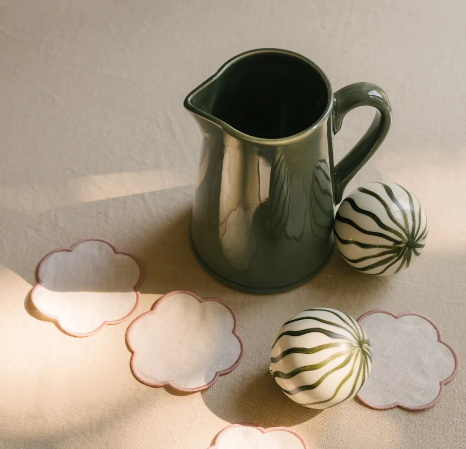 jars-village-set-tom-te-olive-pichet-gr-s-verres-lin image 1