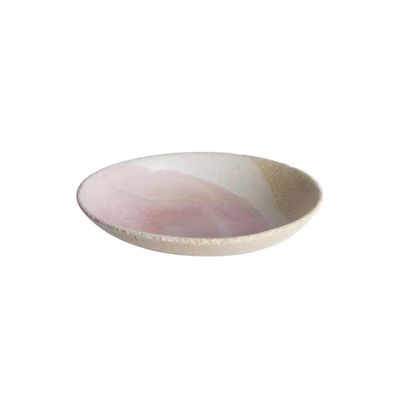 jars-plume-coupelle-rose-c-ramique-mail-blanc image 1