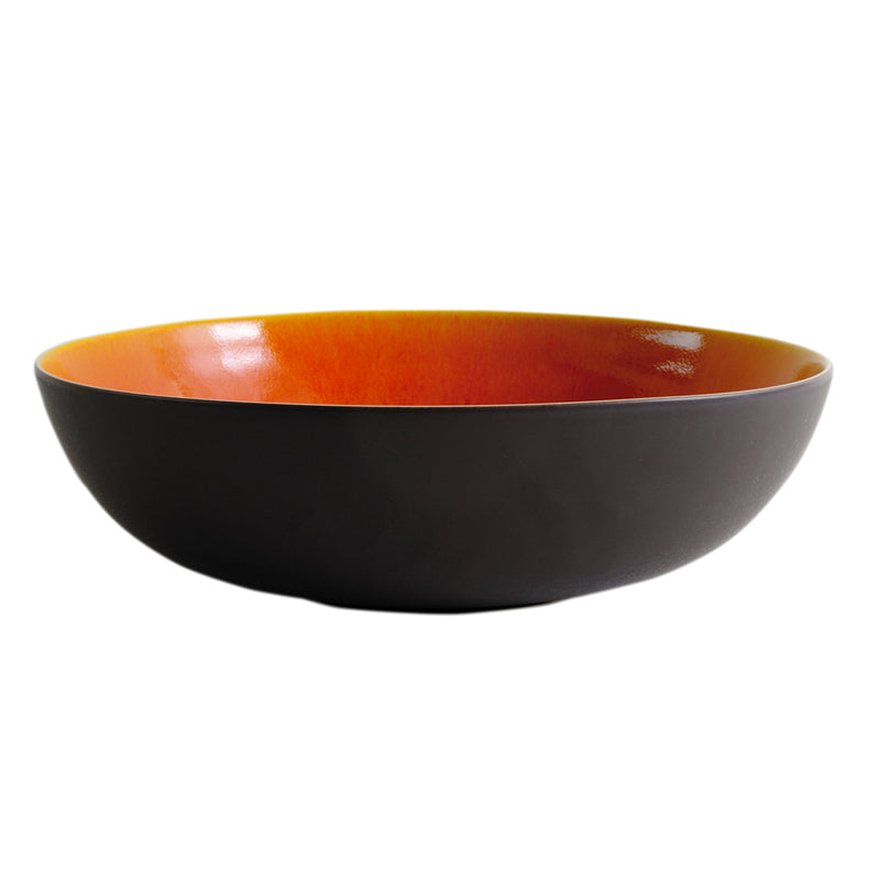 jars-r-fectoire-saladier-g-ant-orange-c-ramique-textur image 1
