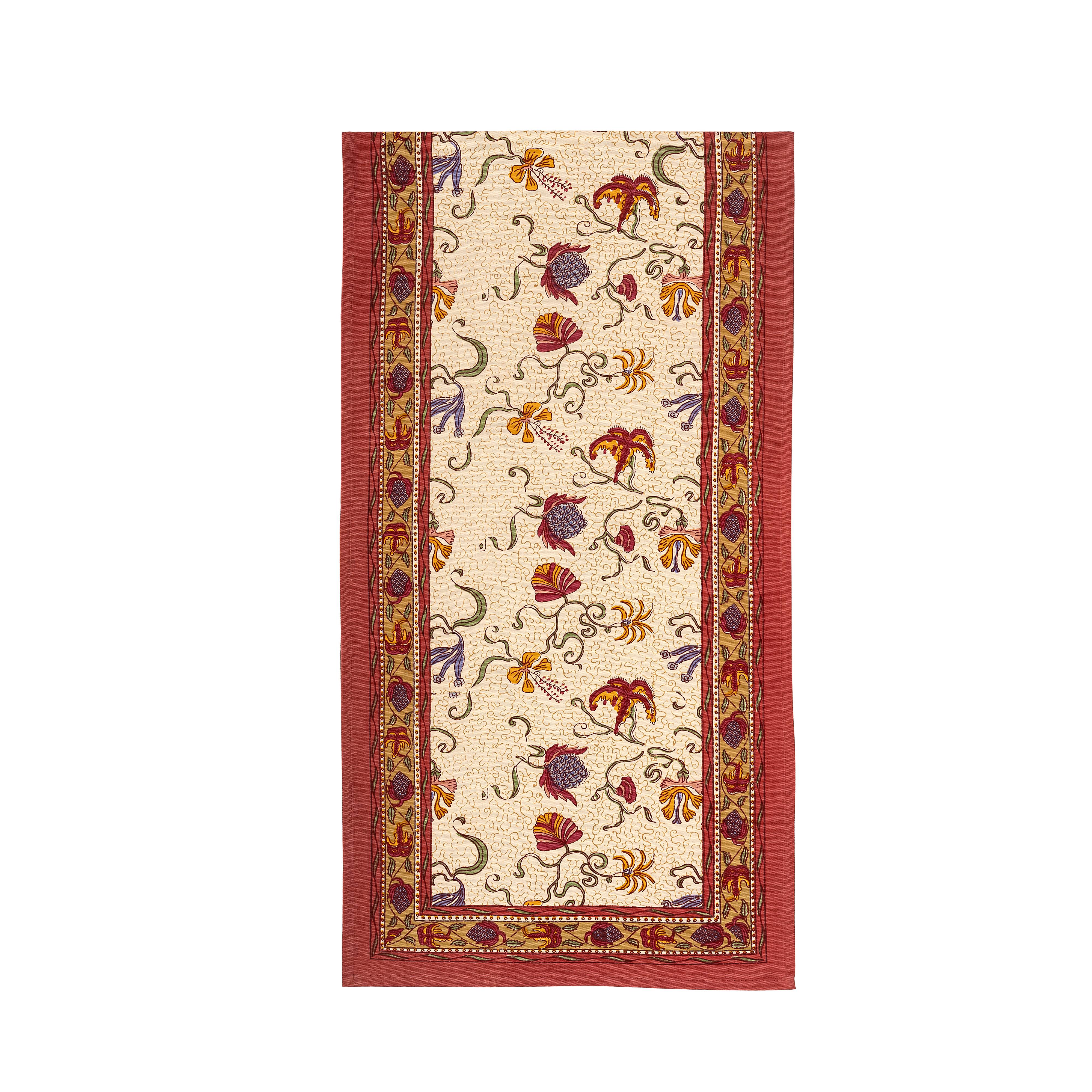 couleur-nature-fleur-des-indes-chemin-de-table-40x183-cm image 4