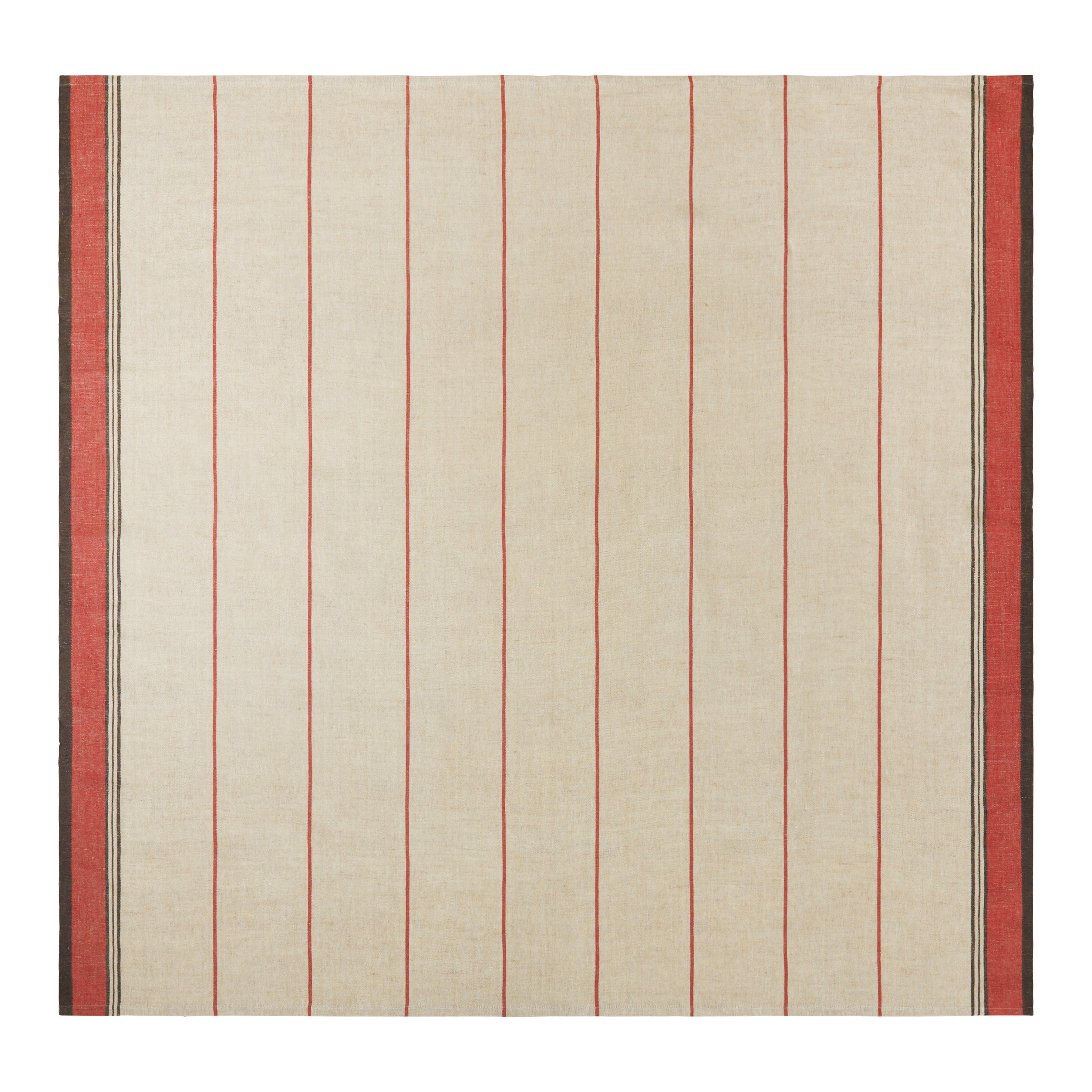 couleur-nature-eze-nappe-lin-coton-ivoire-rouge-60x90 image 8