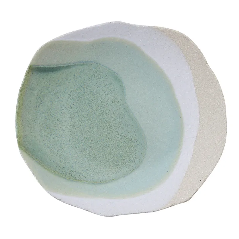 jars-dashi-assiette-plate-verte-c-ramique-mail-cendre image 1