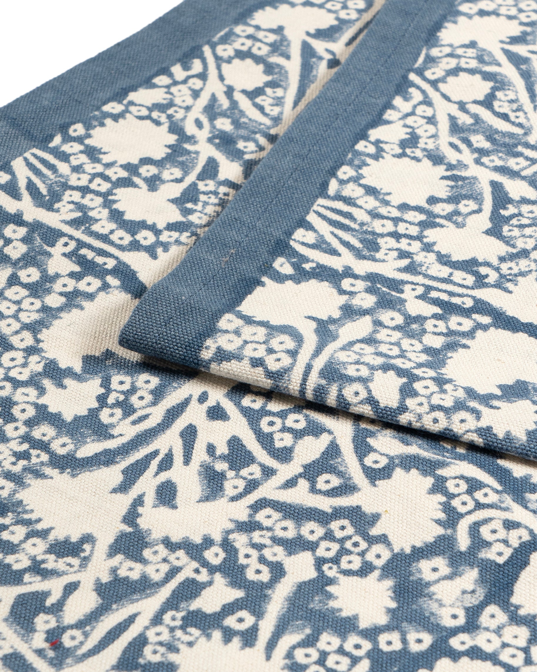 couleur-nature-meadows-serviettes-coton-bleu-lot-6 image 3