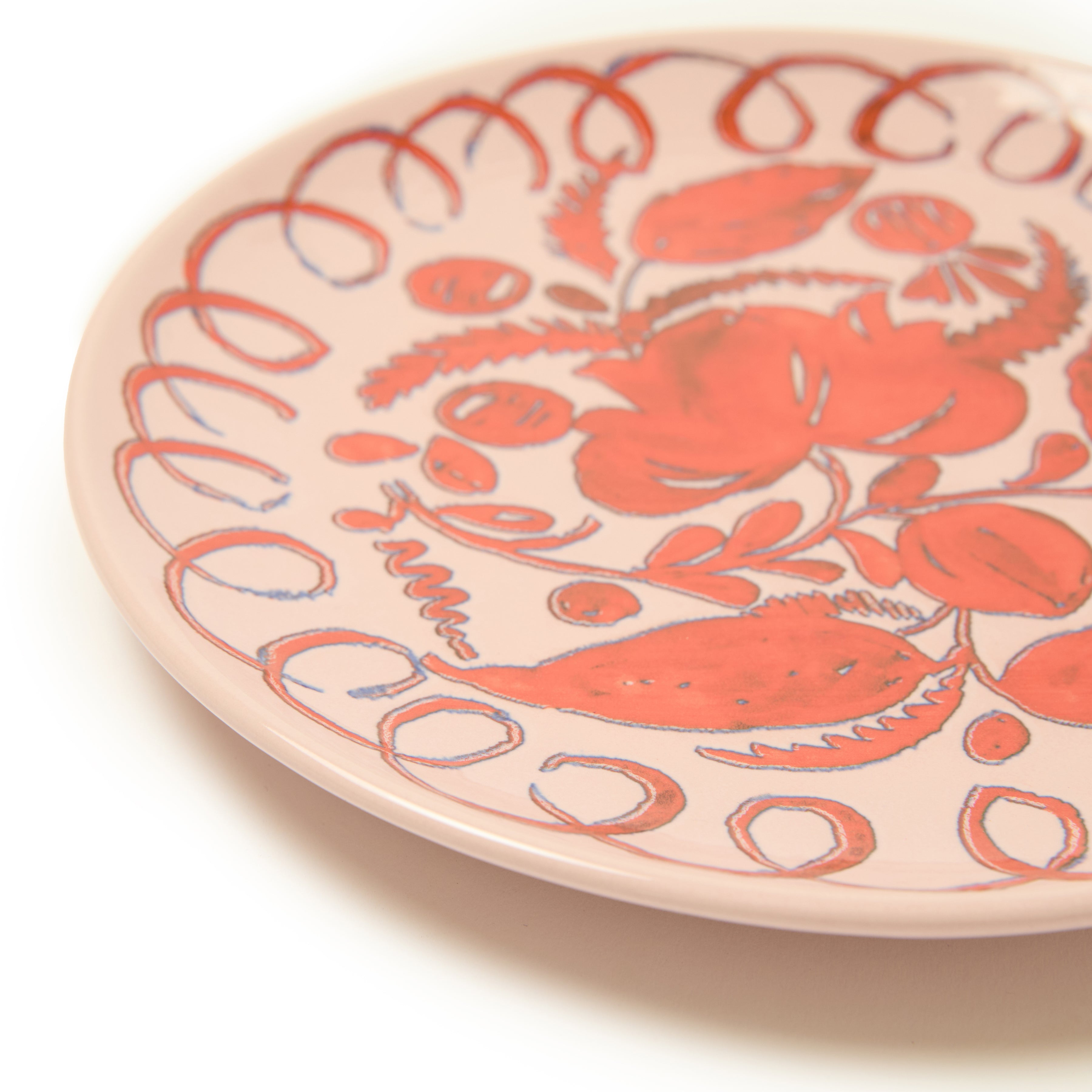 couleur-nature-amalfi-assiette-dessert-c-ramique-rose-23-cm image 4