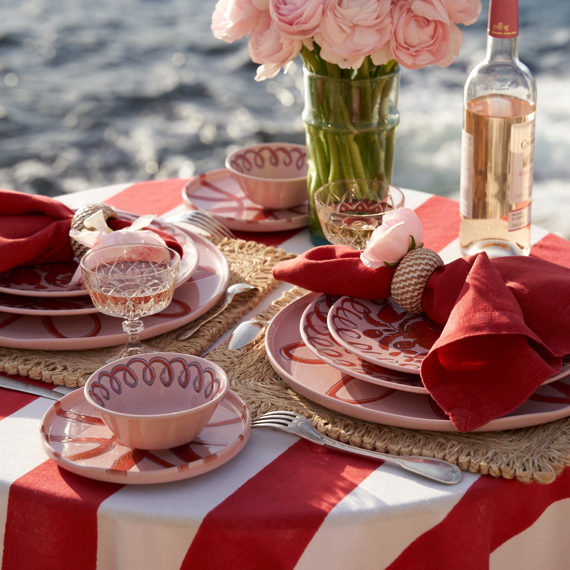 couleur-nature-amalfi-coupelle-c-ramique-rose-berry-bowl image 3