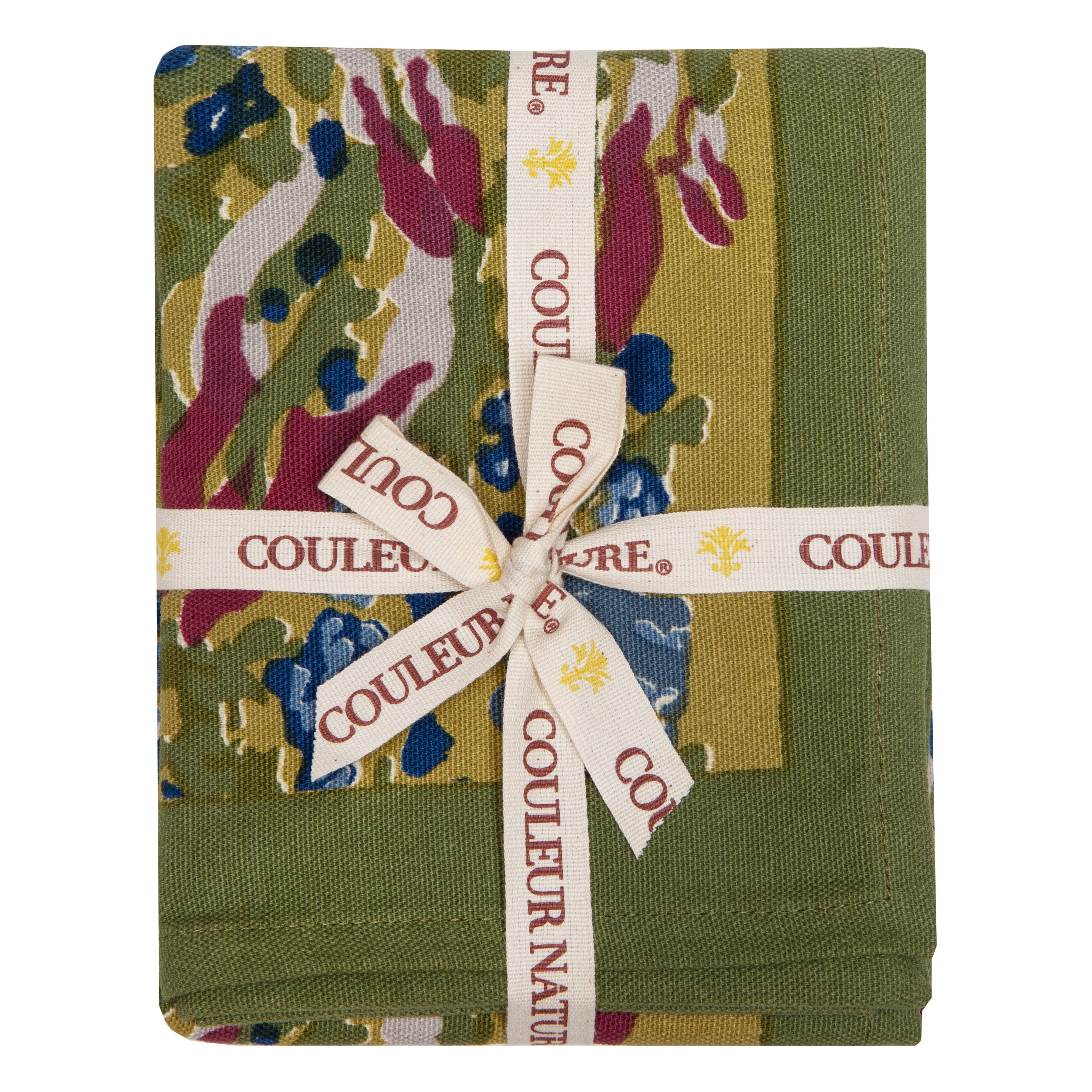 couleur-nature-jardin-torchon-cuisine-bleu-vert-lot-3-coton image 4