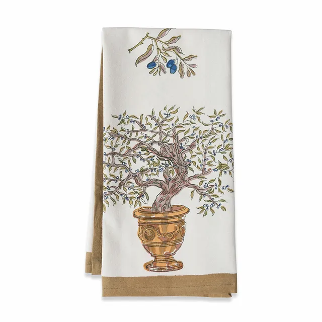 couleur-nature-tea-towels-olive-tree-torchon-coton-lot-3 image 1