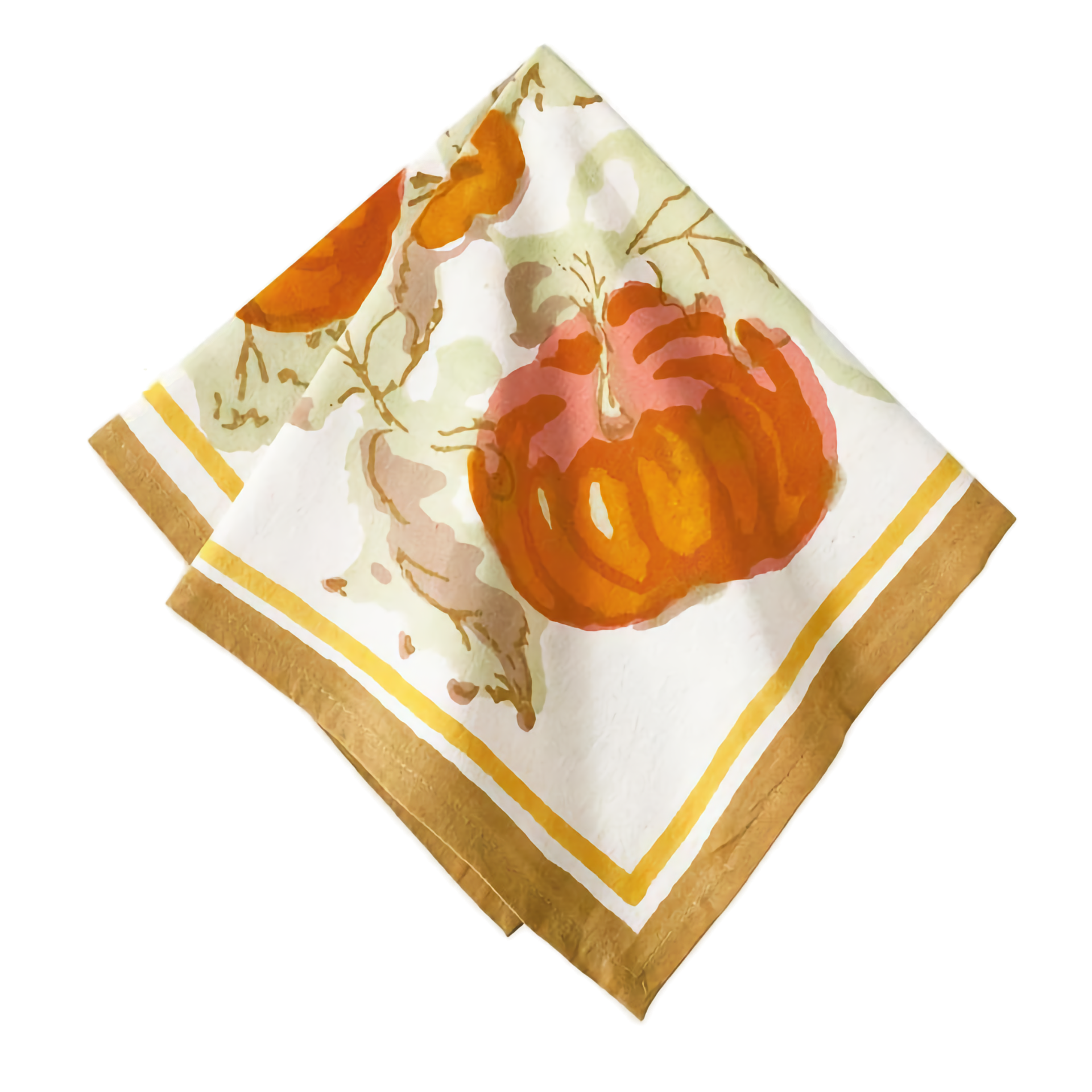 couleur-nature-pumpkin-orange-mustard-nappe-71x106-orange image 6