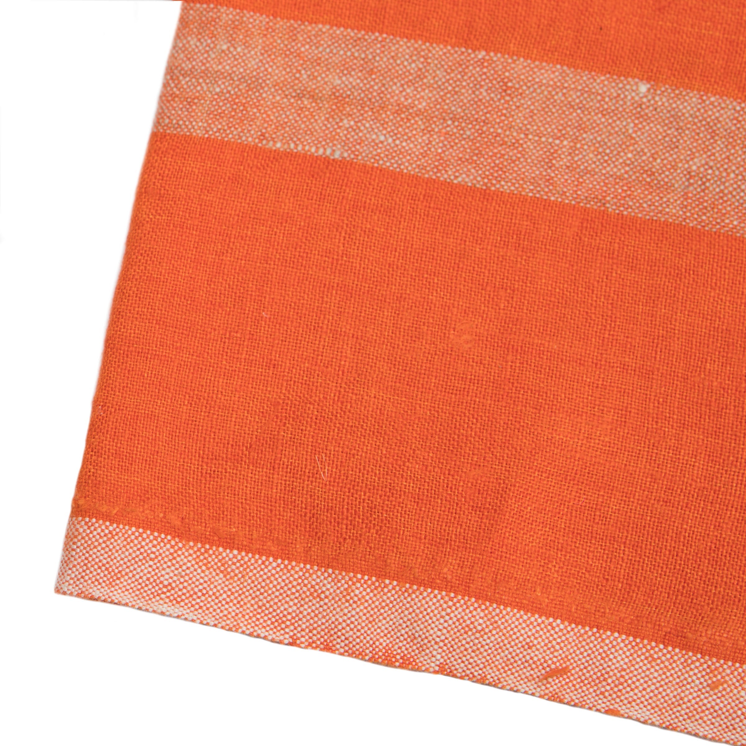 couleur-nature-laundered-linen-torchon-lin-orange-lot-de-2 image 3