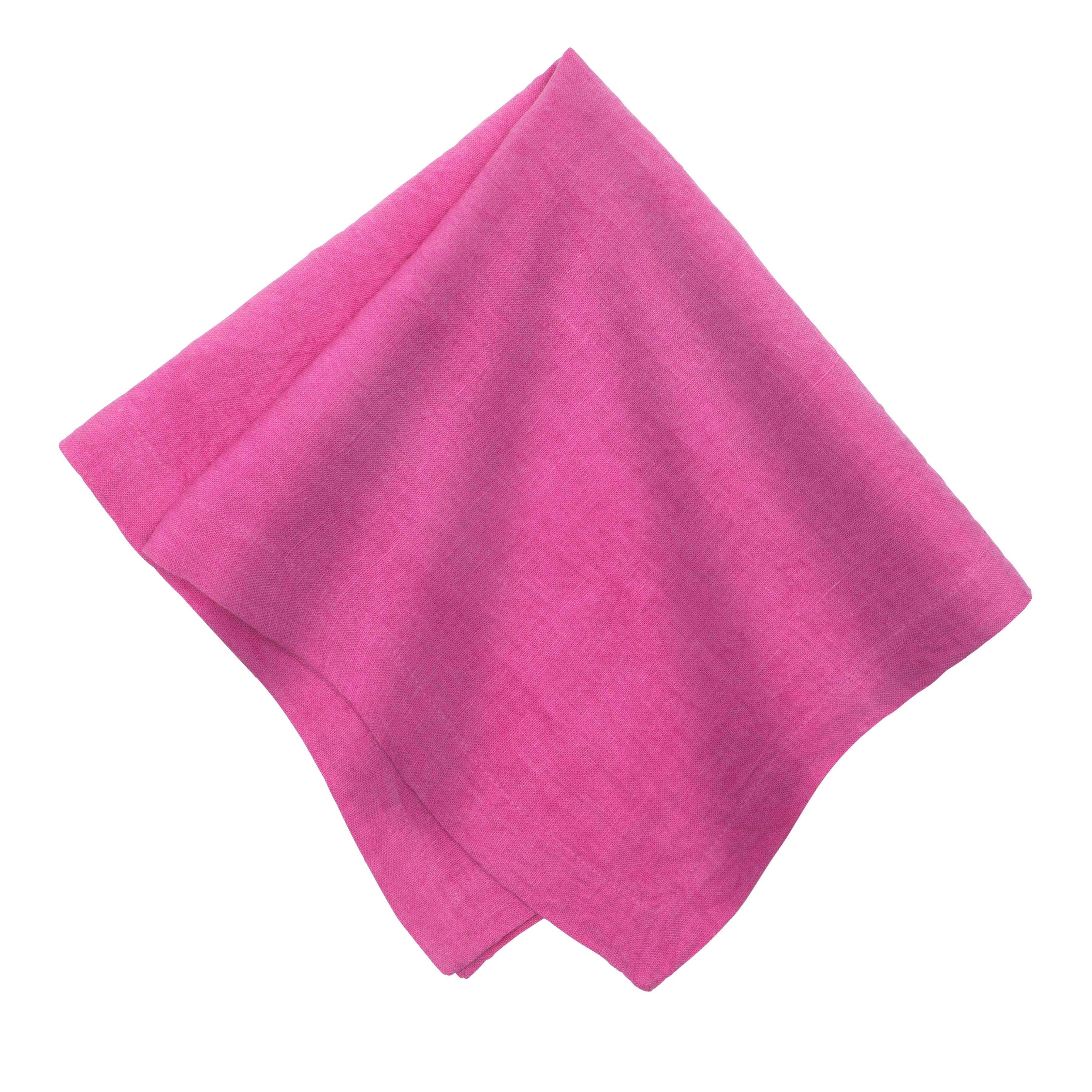 couleur-nature-everyday-serviette-table-flamingo-lot-4-lin image 1