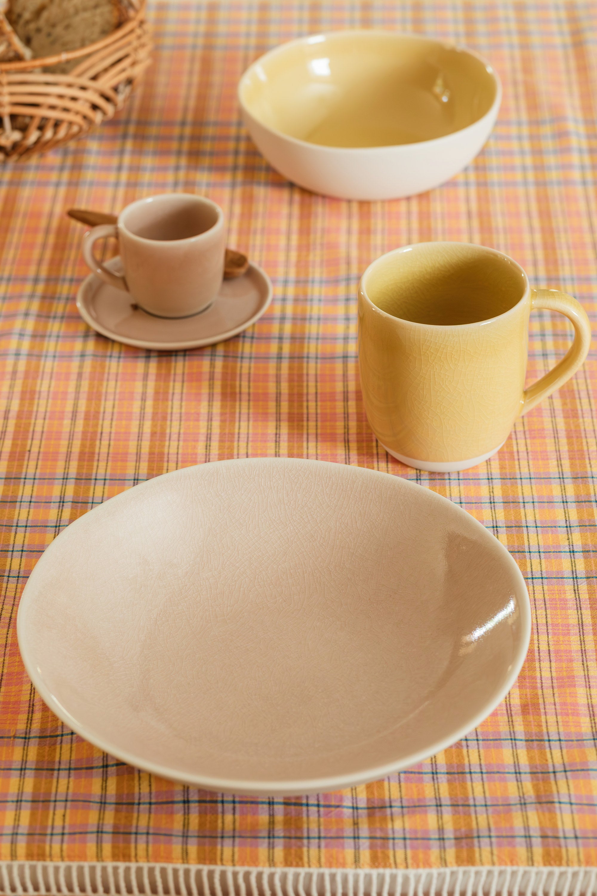 jars-tourron-mug-gen-t-jaune-c-ramique-craquel-e image 2