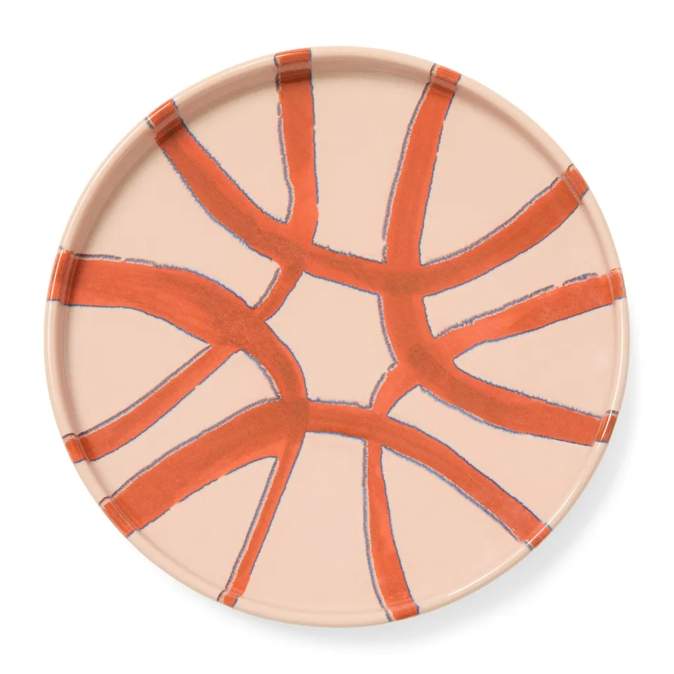 couleur-nature-amalfi-assiette-ap-ritif-c-ramique-rose-18-cm image 1