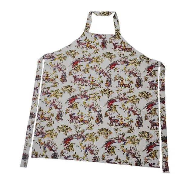 couleur-nature-renne-tablier-coton-gris-bleu image 1